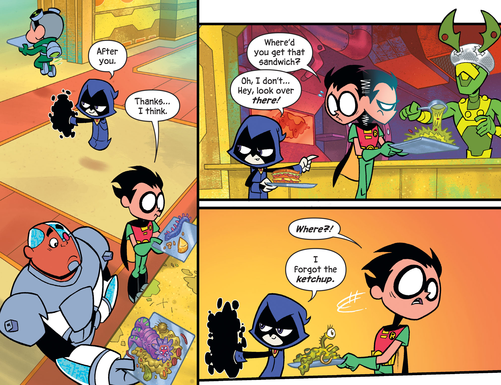 Read online Teen Titans Go! To Camp comic -  Issue #7 - 10
