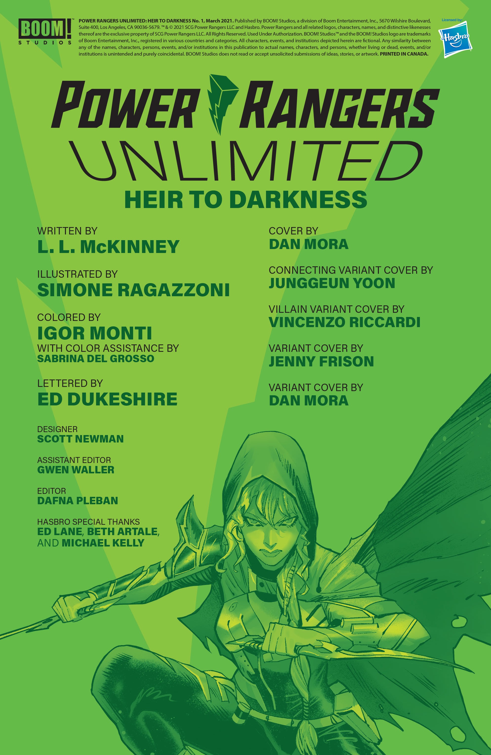 Read online Power Rangers Unlimited comic -  Issue # Heir to Darkness - 2