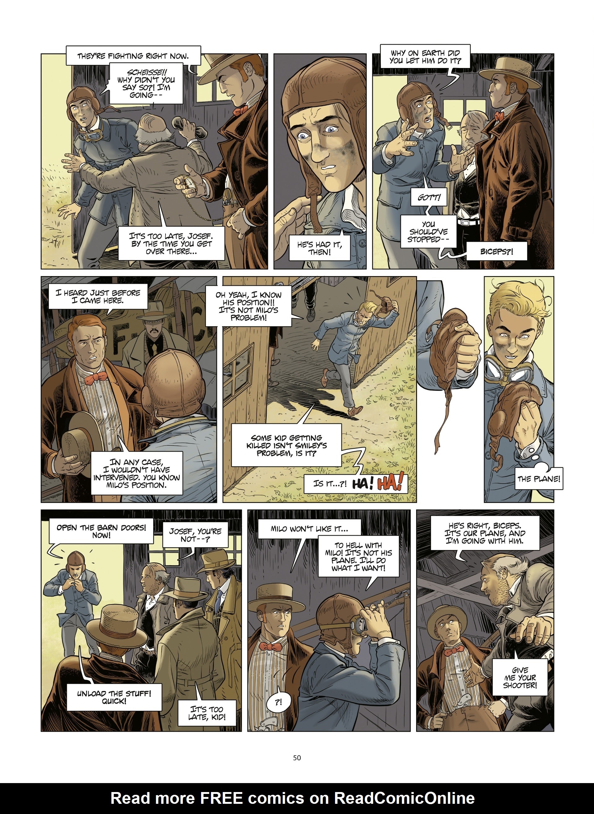 Read online The Aviator comic -  Issue #2 - 50