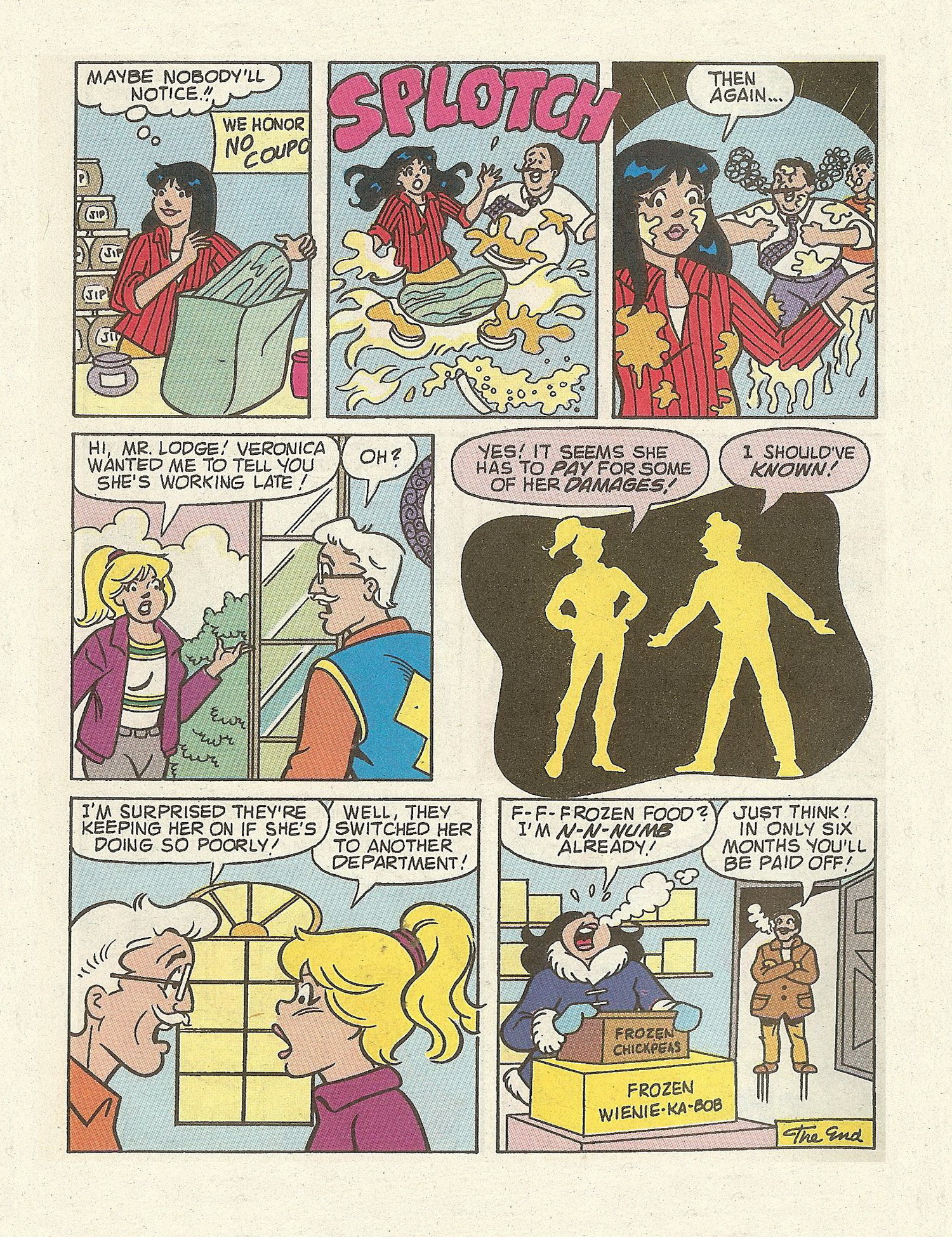 Read online Betty and Veronica Digest Magazine comic -  Issue #72 - 8