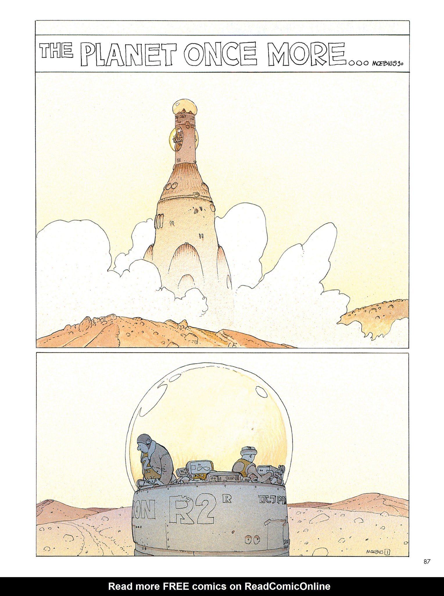 Read online Moebius Library comic -  Issue # TPB 3 - 75