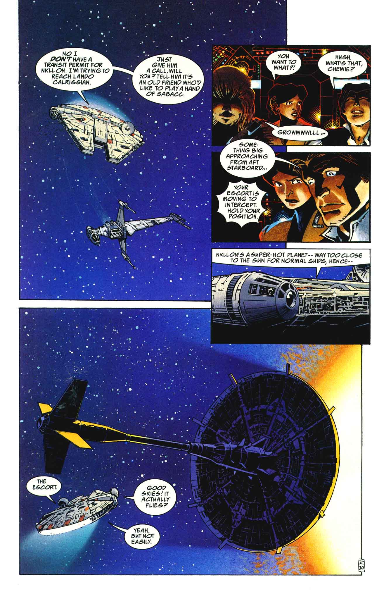 Read online Star Wars: Heir to the Empire comic -  Issue #2 - 22