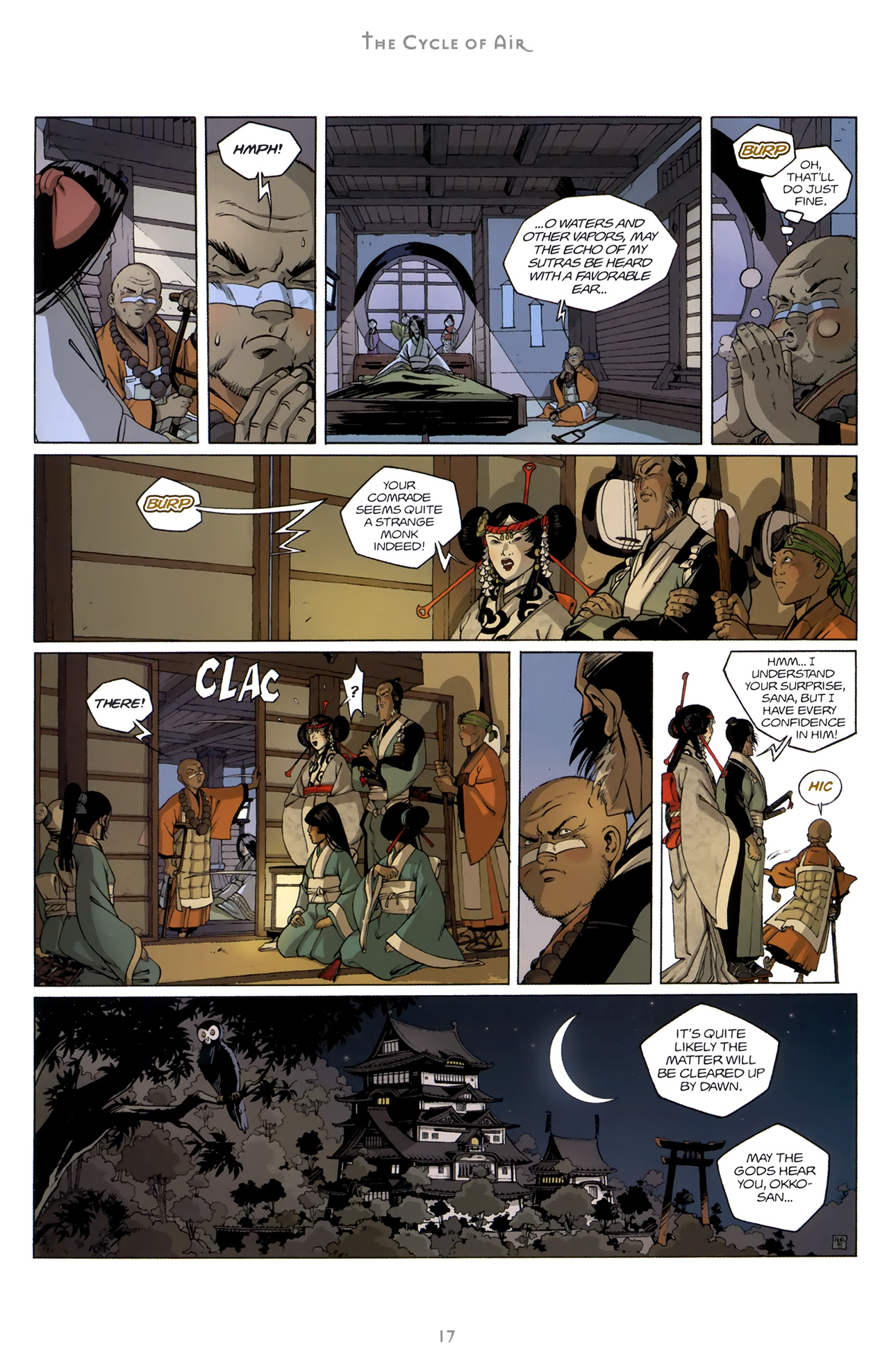 Read online Okko: The Cycle of Air comic -  Issue #1 - 17