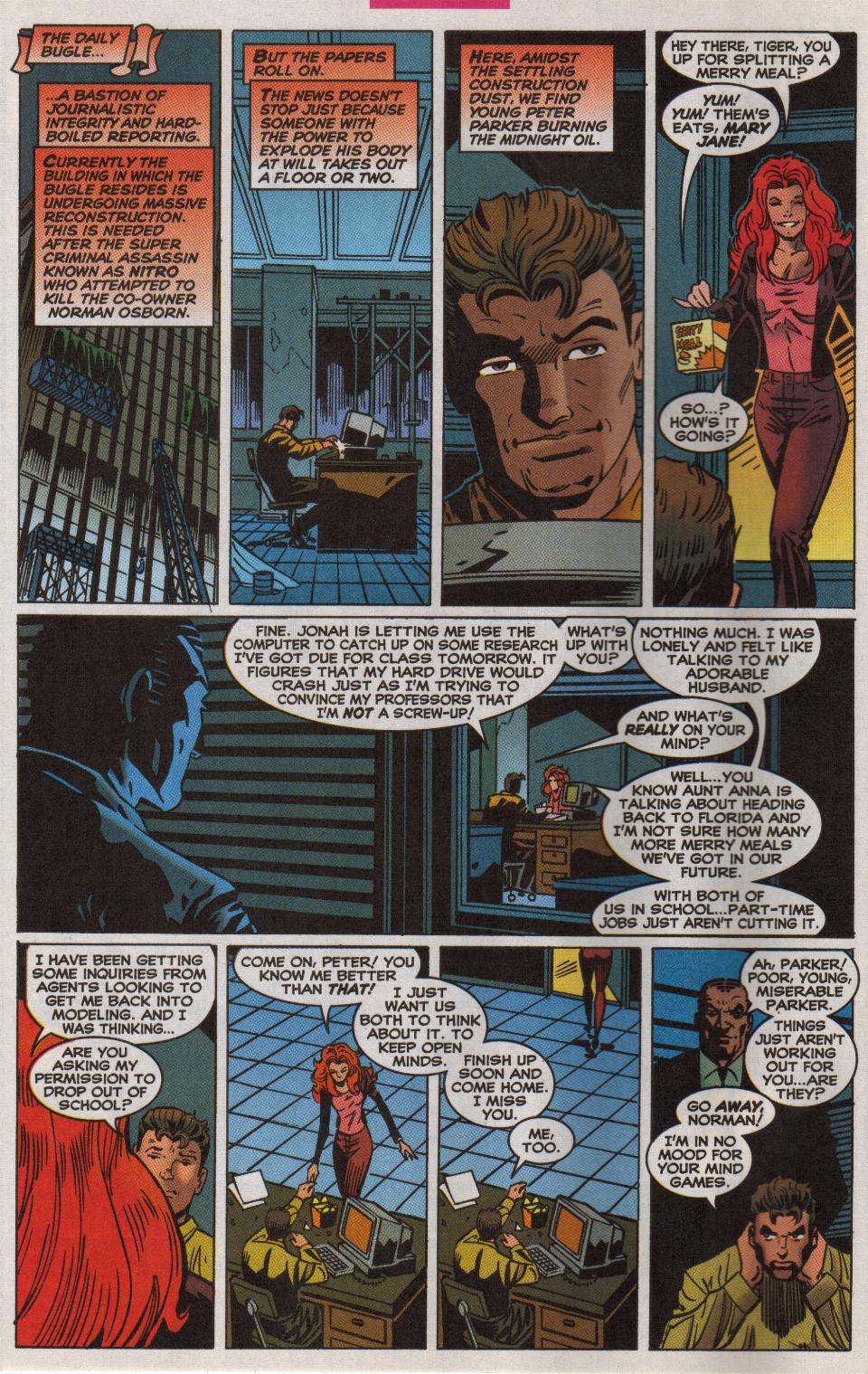 Read online Spider-Man (1990) comic -  Issue #96 - Web of Despair - 3