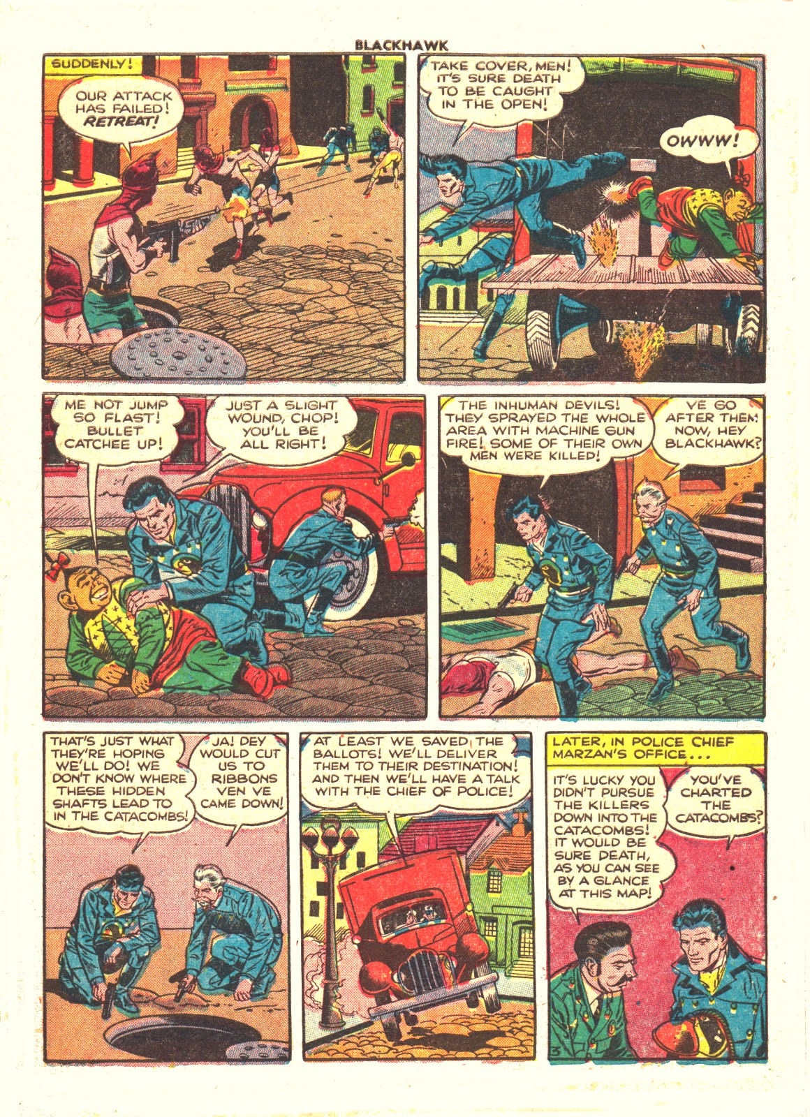 Read online Blackhawk (1957) comic -  Issue #43 - 5
