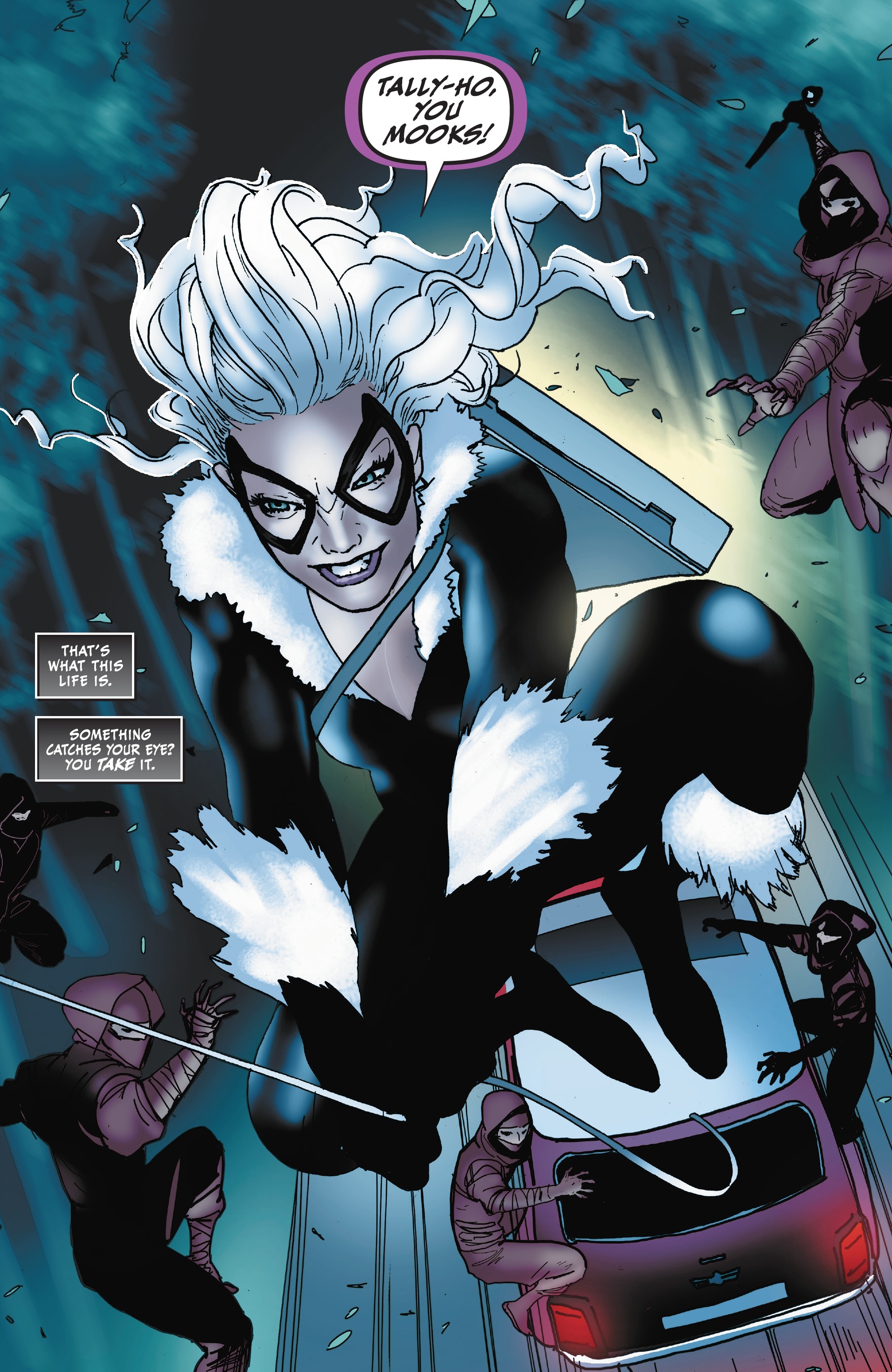Read online Black Cat comic -  Issue #1 - 16
