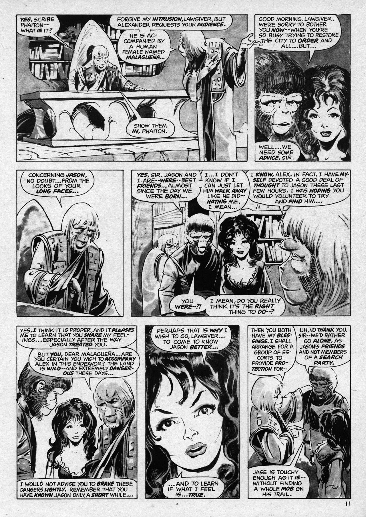 Read online Planet of the Apes comic -  Issue #13 - 11