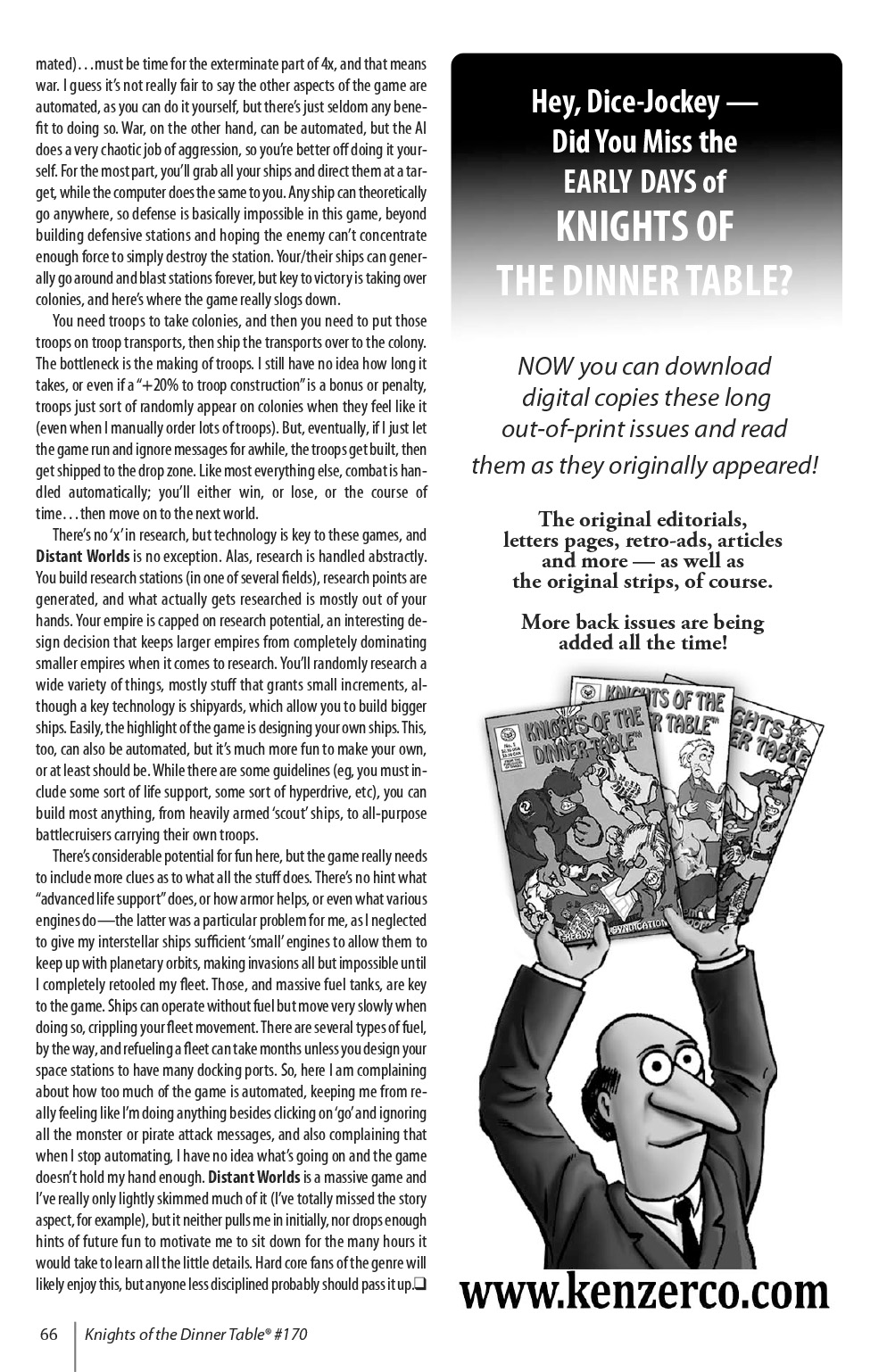 Read online Knights of the Dinner Table comic -  Issue #170 - 68