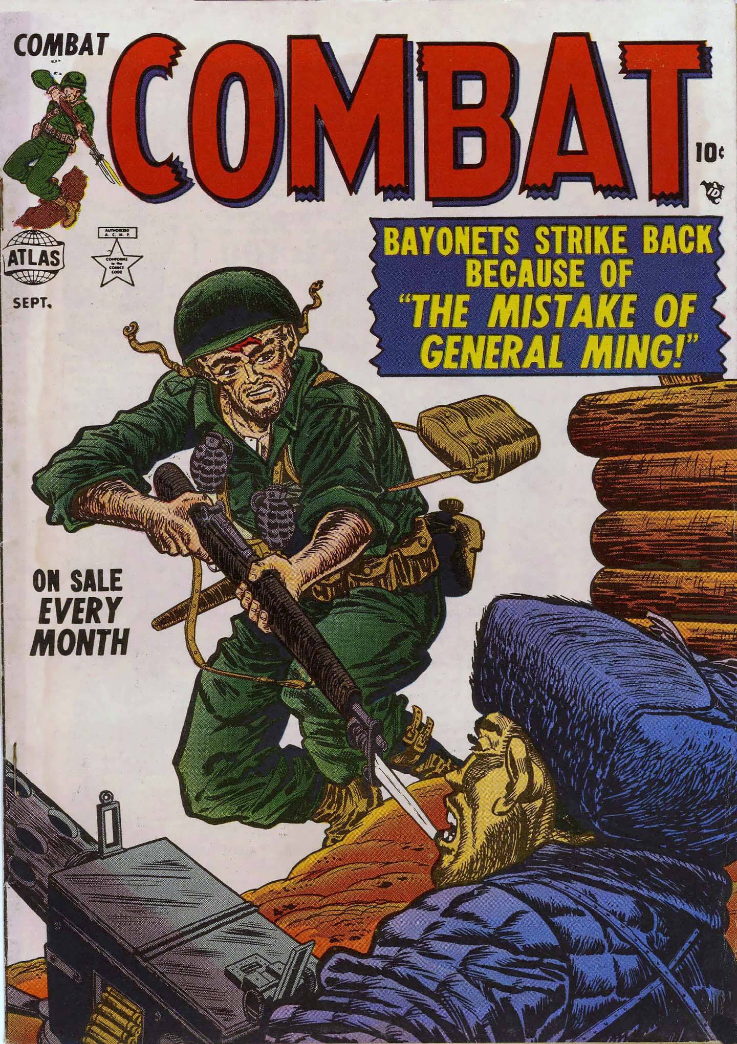 Read online Combat (1952) comic -  Issue #4 - 1