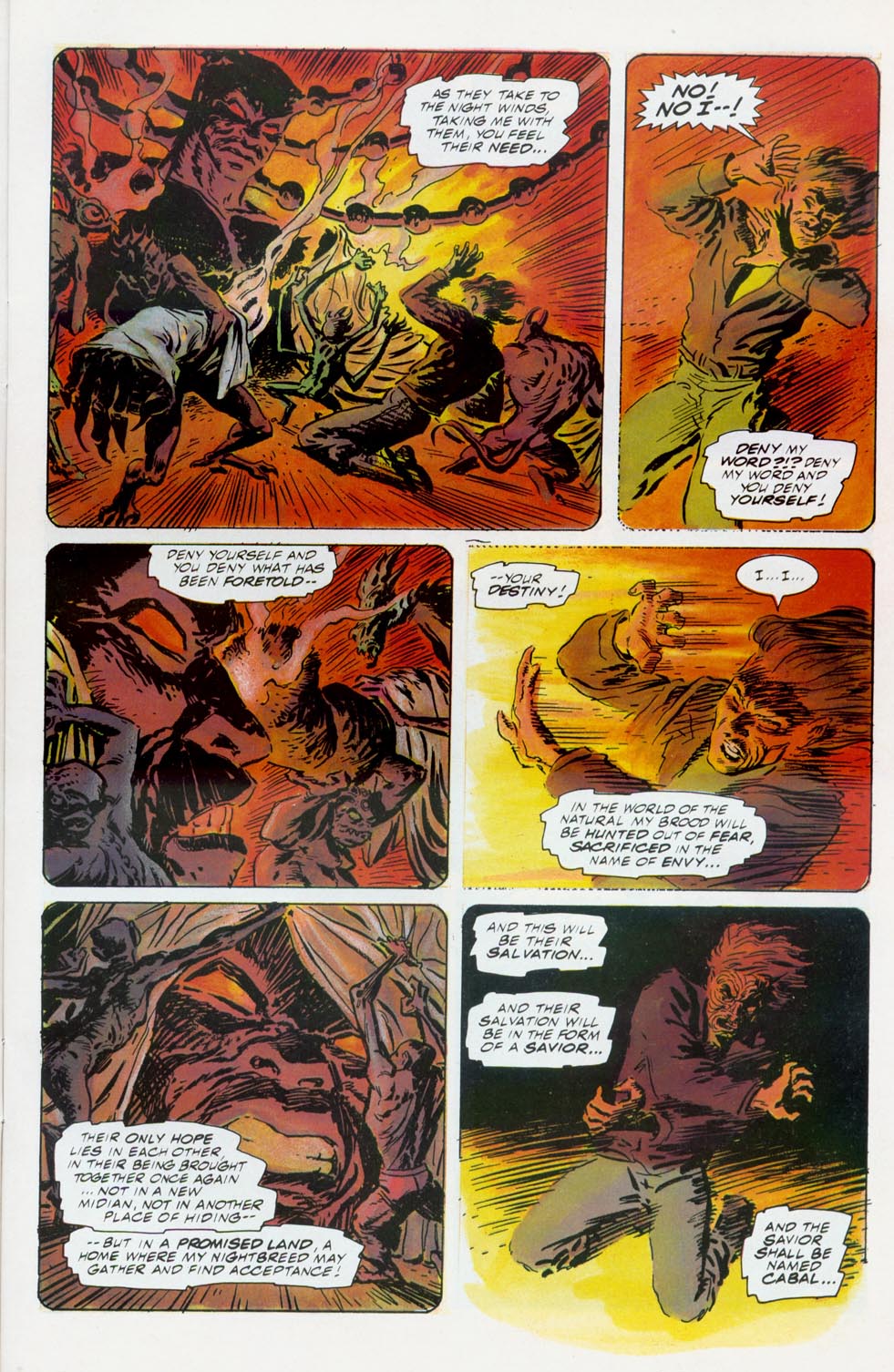 Read online Clive Barker's Night Breed (1990) comic -  Issue #6 - 9