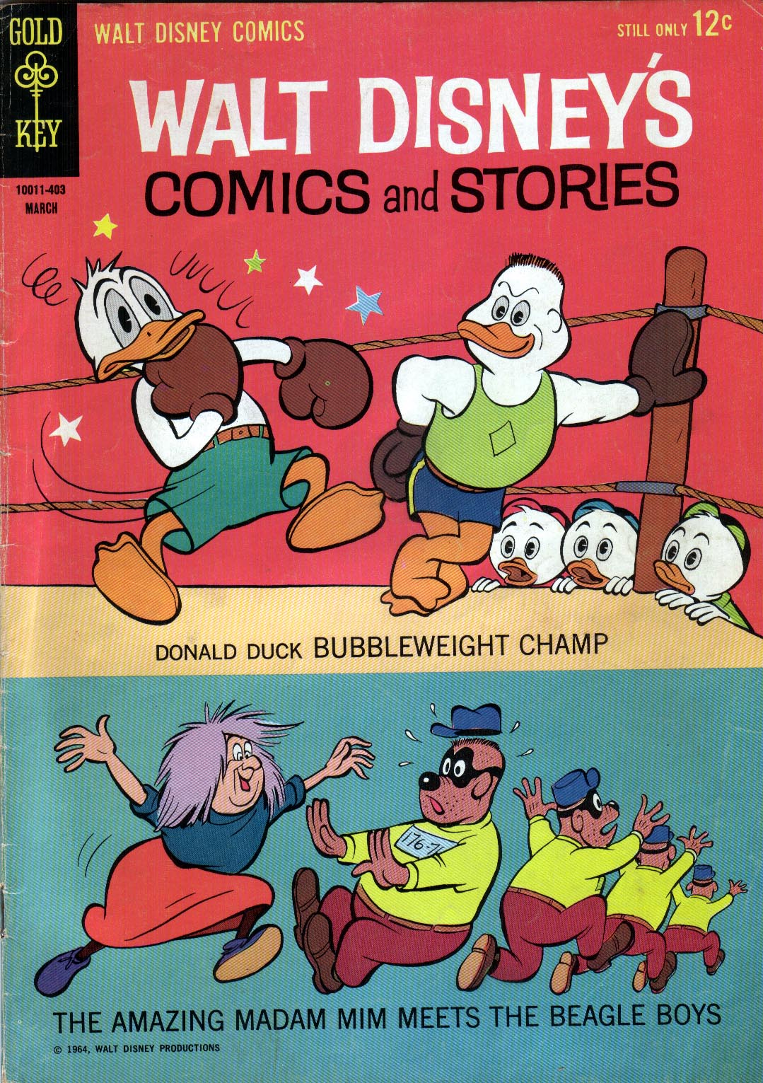 Read online Walt Disney's Comics and Stories comic -  Issue #282 - 1