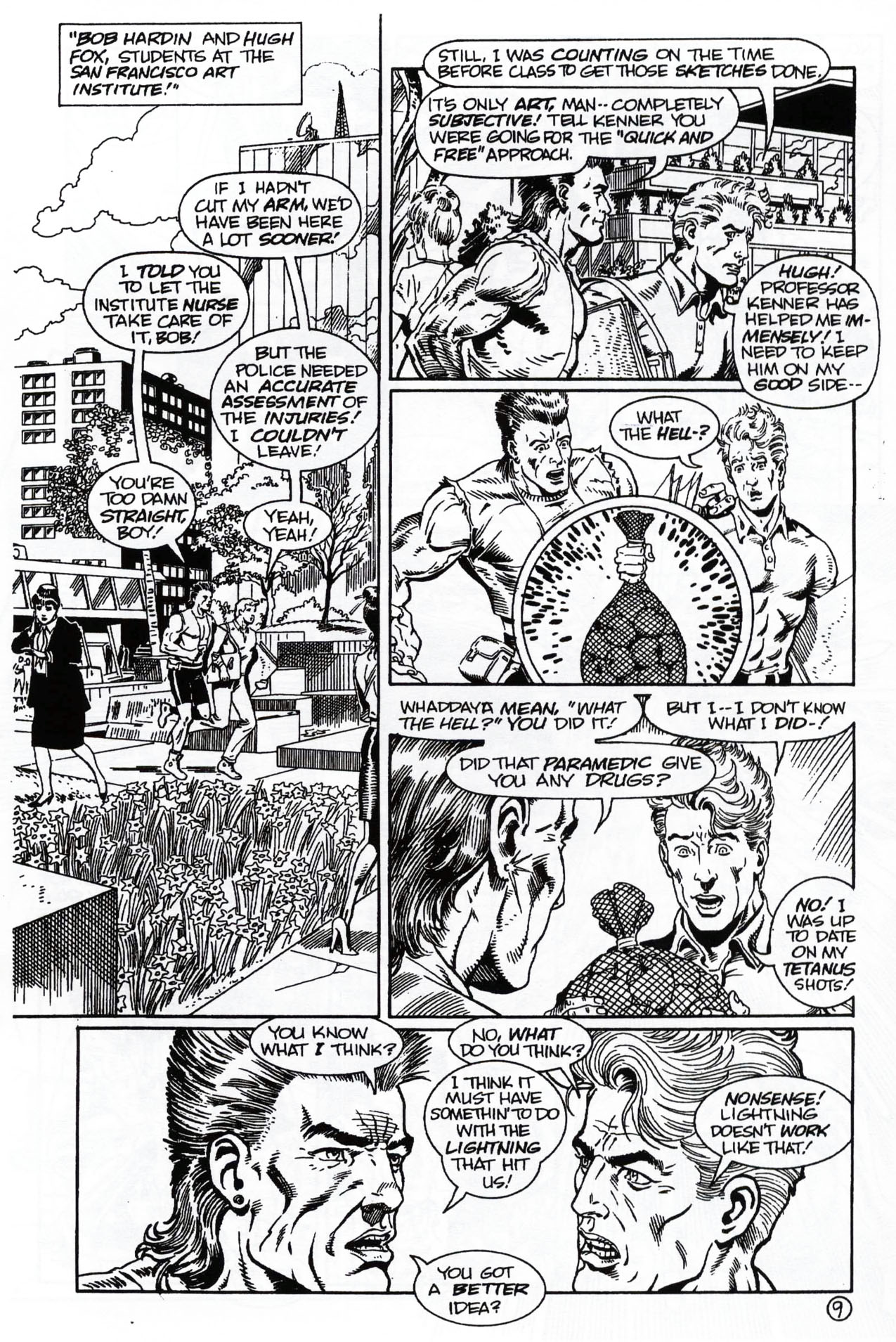 Read online The Strangers Ashcan comic -  Issue # Full - 10