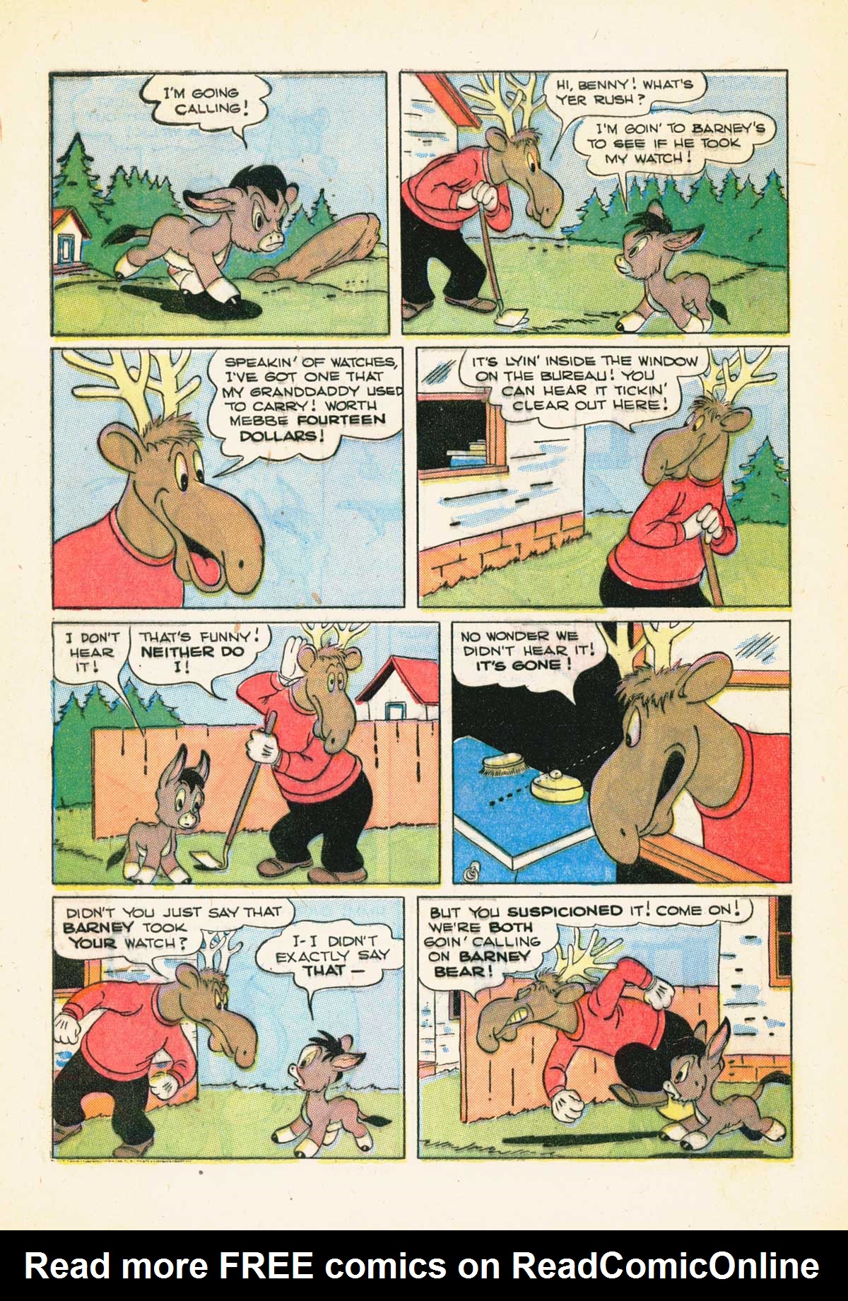 Read online Our Gang Comics comic -  Issue #36 - 41