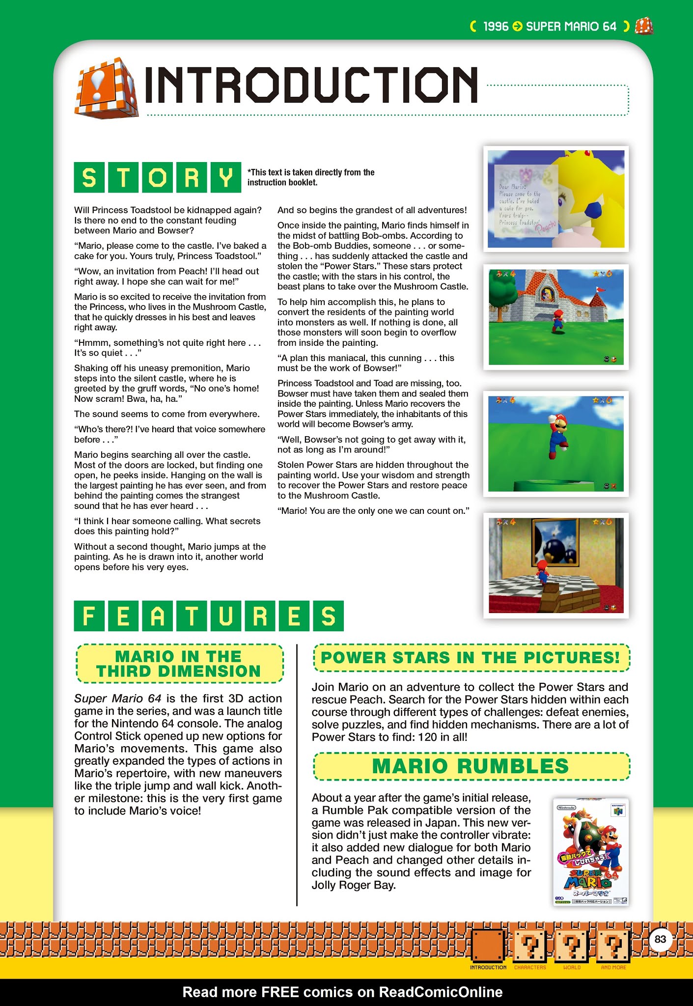 Read online Super Mario Bros. Encyclopedia: The Official Guide to the First 30 Years comic -  Issue # TPB (Part 1) - 84
