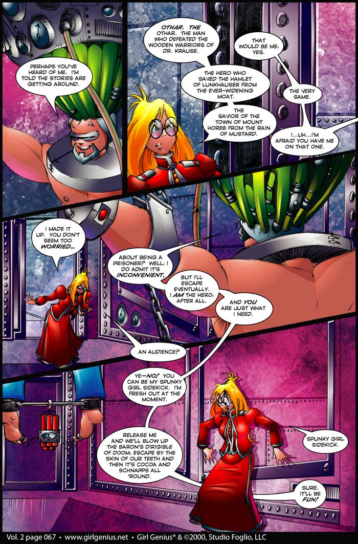 Read online Girl Genius (2002) comic -  Issue #2 - 67