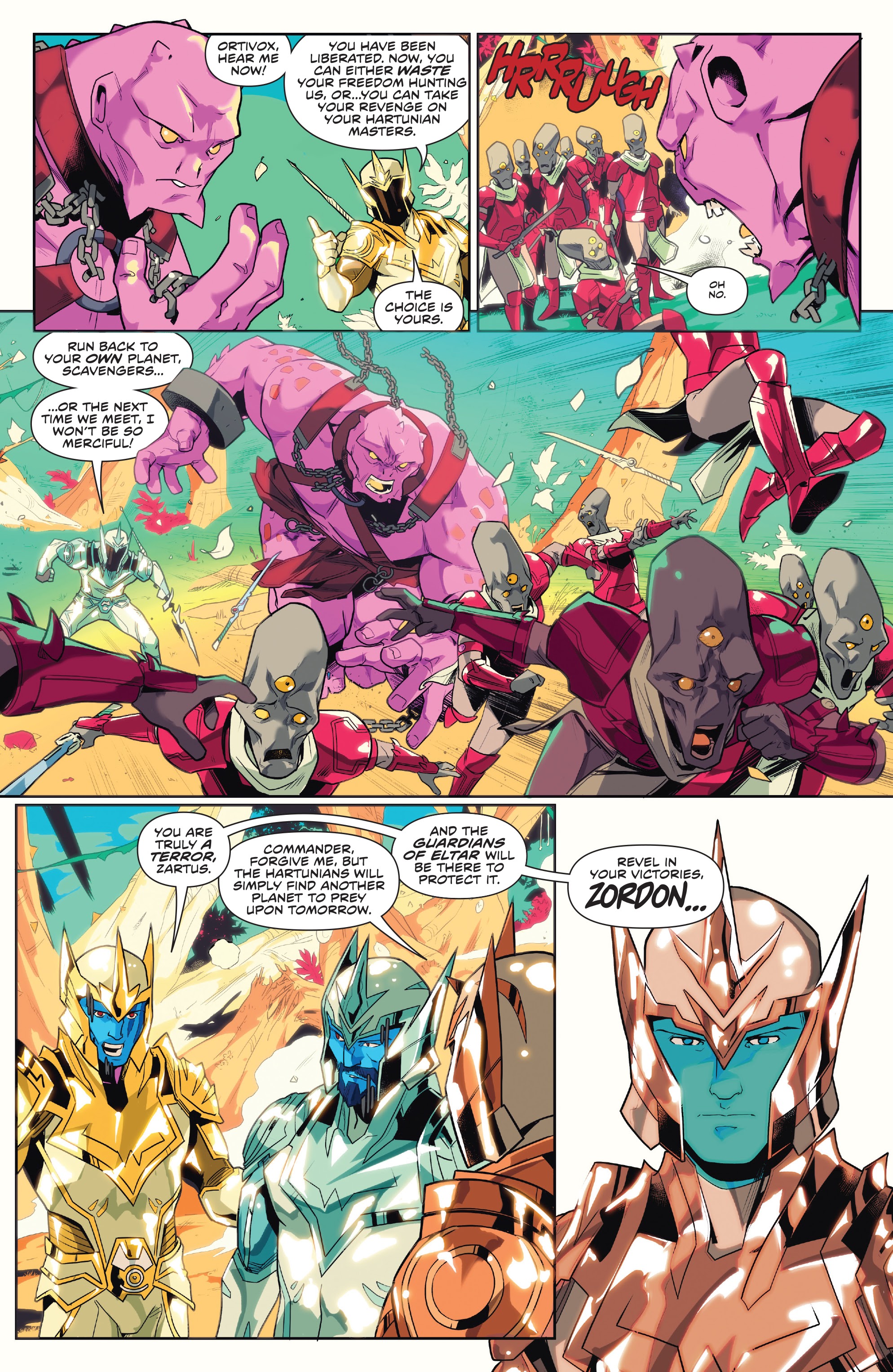 Read online Mighty Morphin comic -  Issue #1 - 6