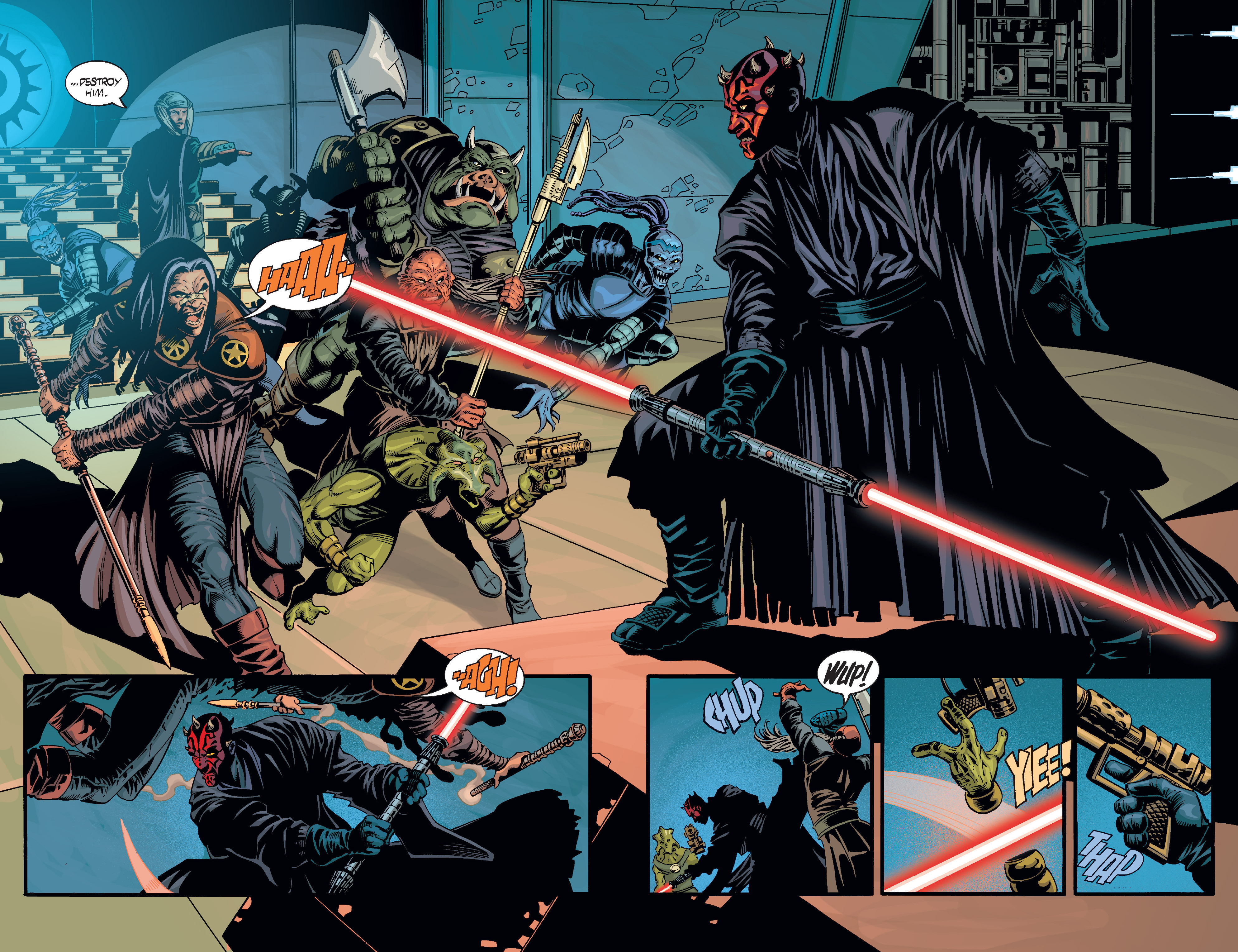 Read online Star Wars: Darth Maul comic - Issue #4.