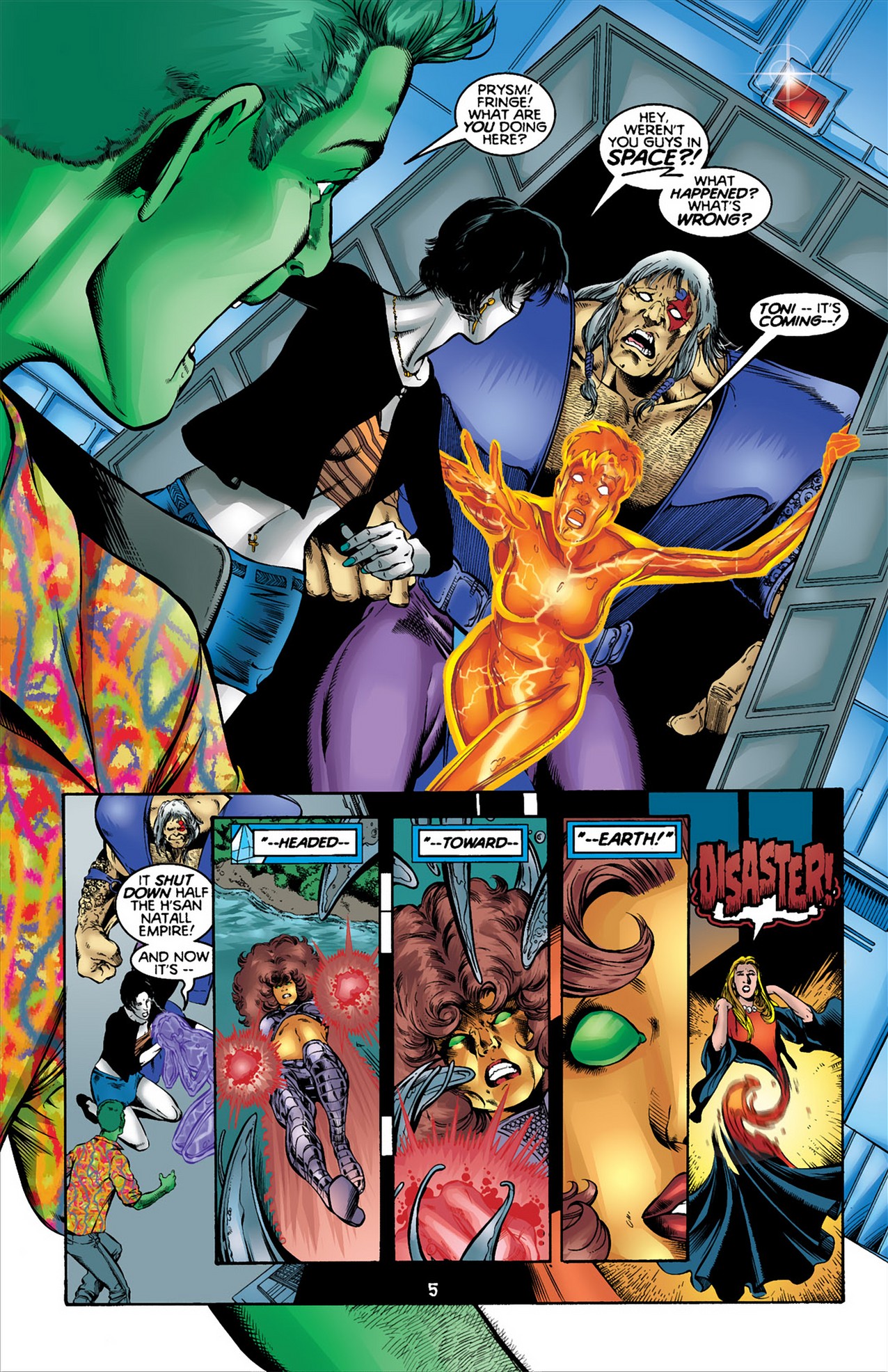 Read online JLA/Titans comic -  Issue #1 - 5