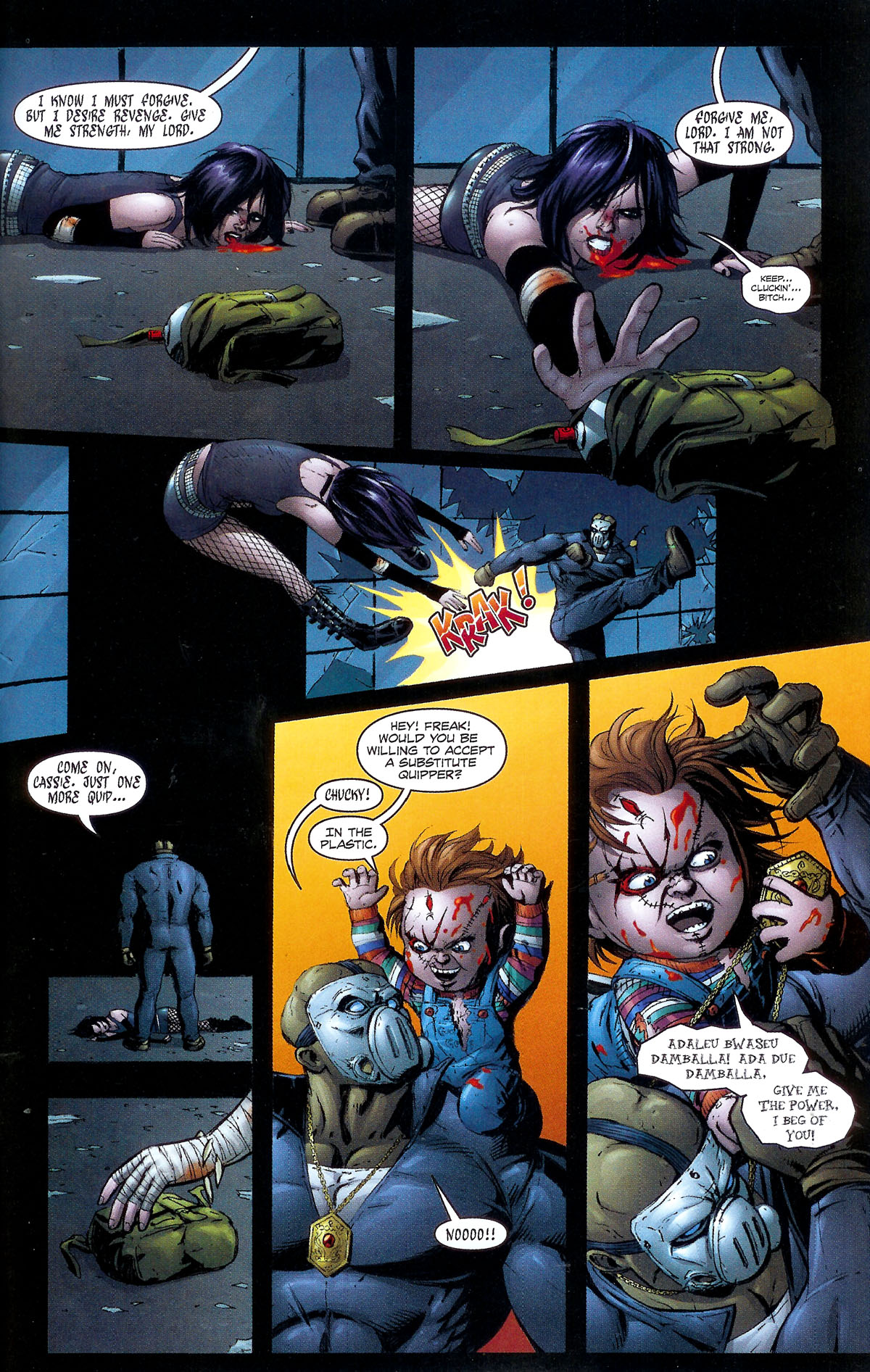 Read online Hack/Slash vs. Chucky comic -  Issue # Full - 37