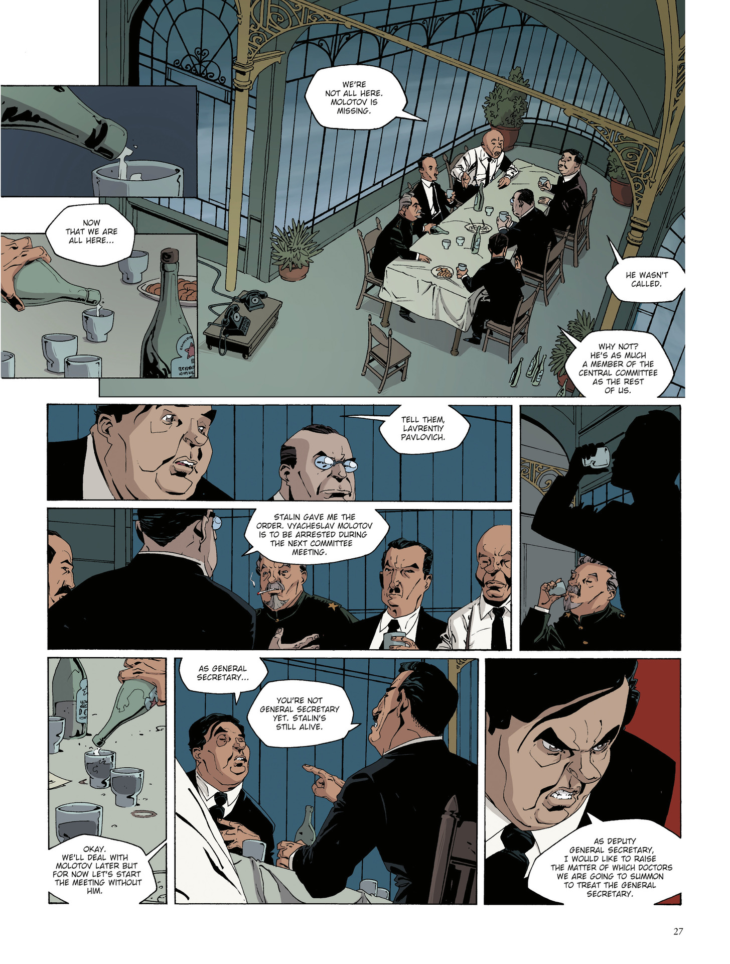 Read online The Death Of Stalin comic -  Issue #1 - 27