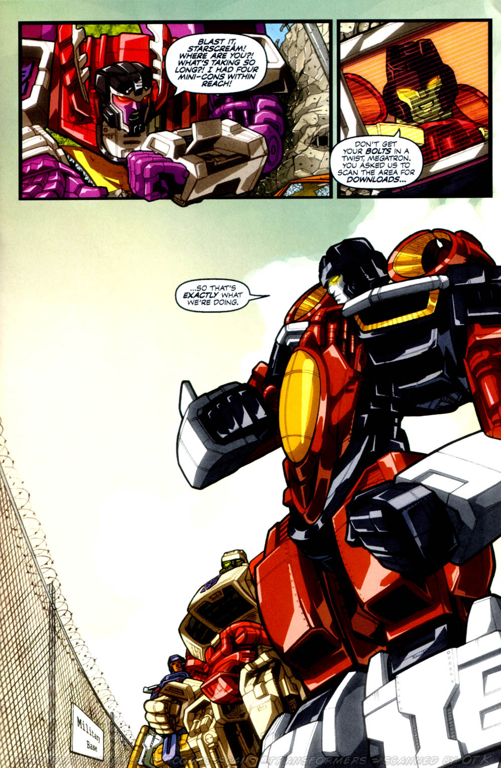 Read online Transformers Armada comic -  Issue #4 - 10