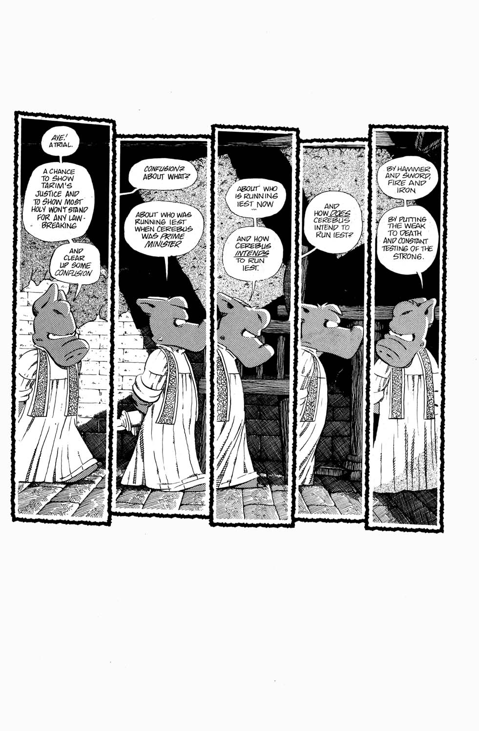 Read online Cerebus comic -  Issue #96 - 17