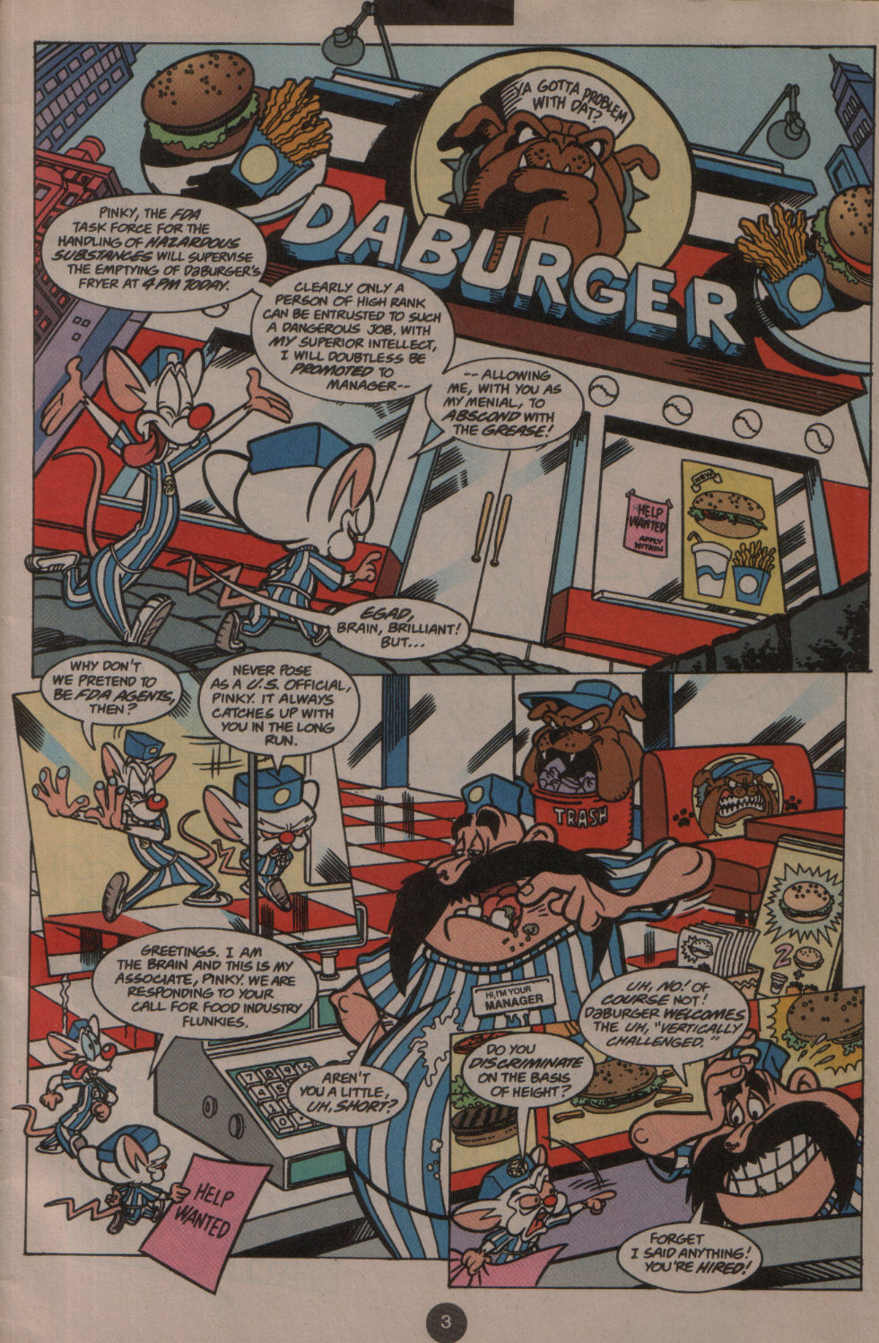 Read online Animaniacs comic -  Issue #22 - 4