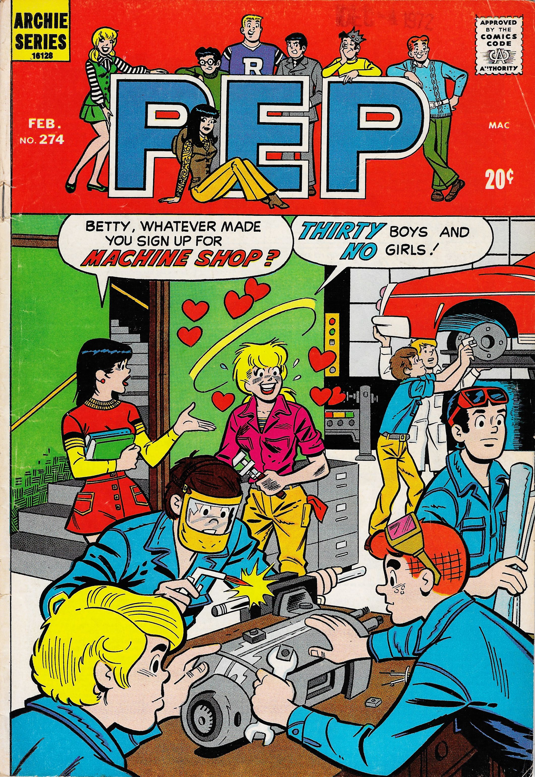 Read online Pep Comics comic -  Issue #274 - 1