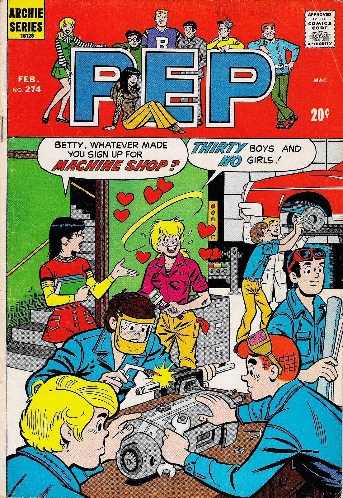 Pep Comics issue 274 - Page 1