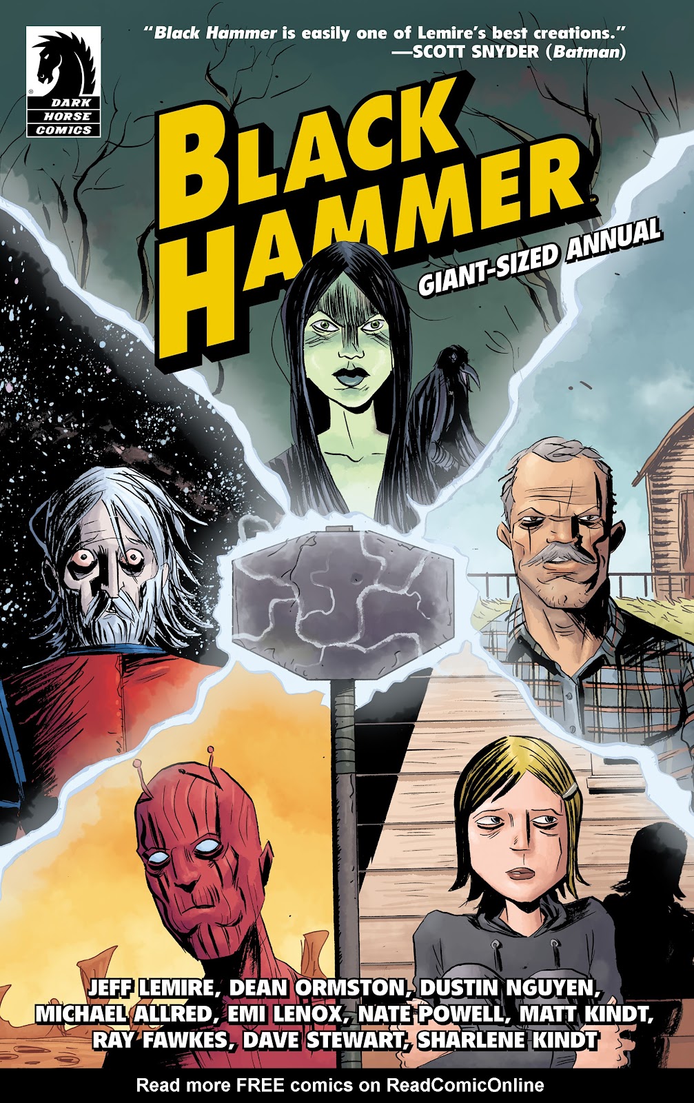 Black Hammer issue Giant-Sized Annual - Page 1