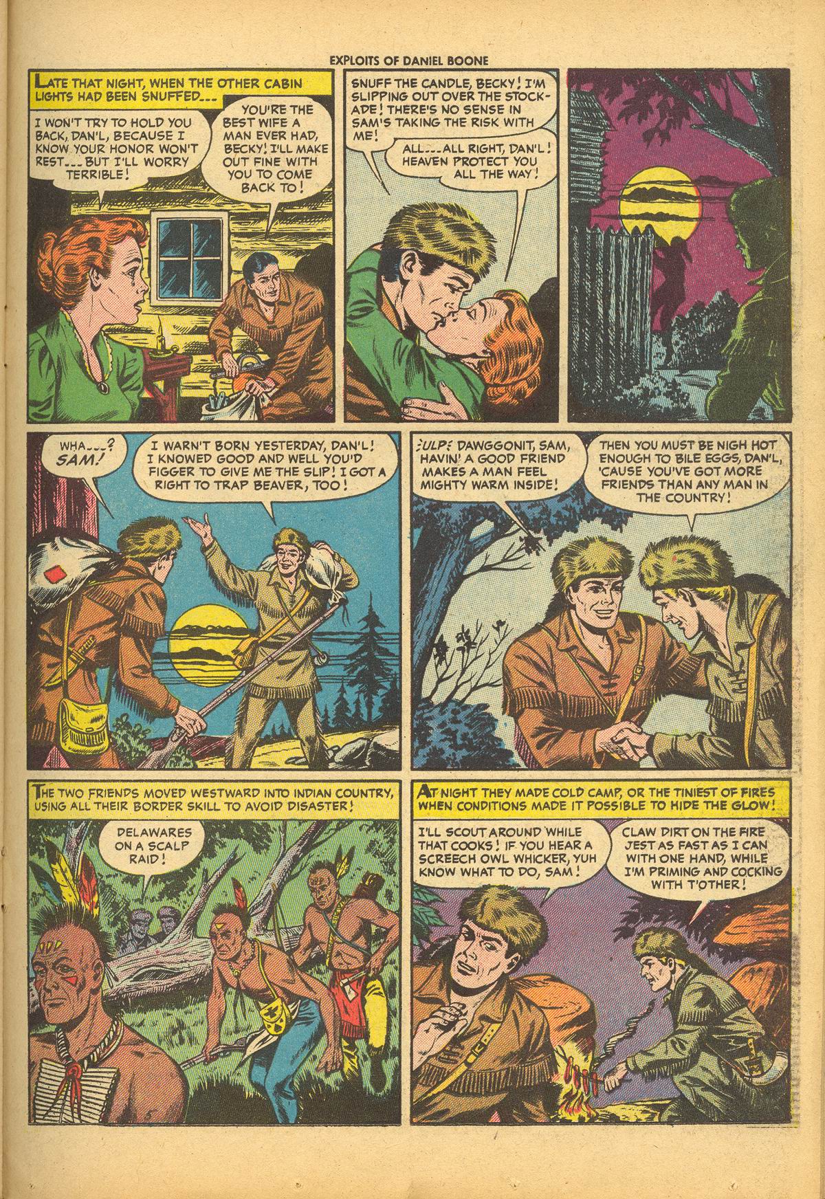 Read online Exploits of Daniel Boone comic -  Issue #3 - 23