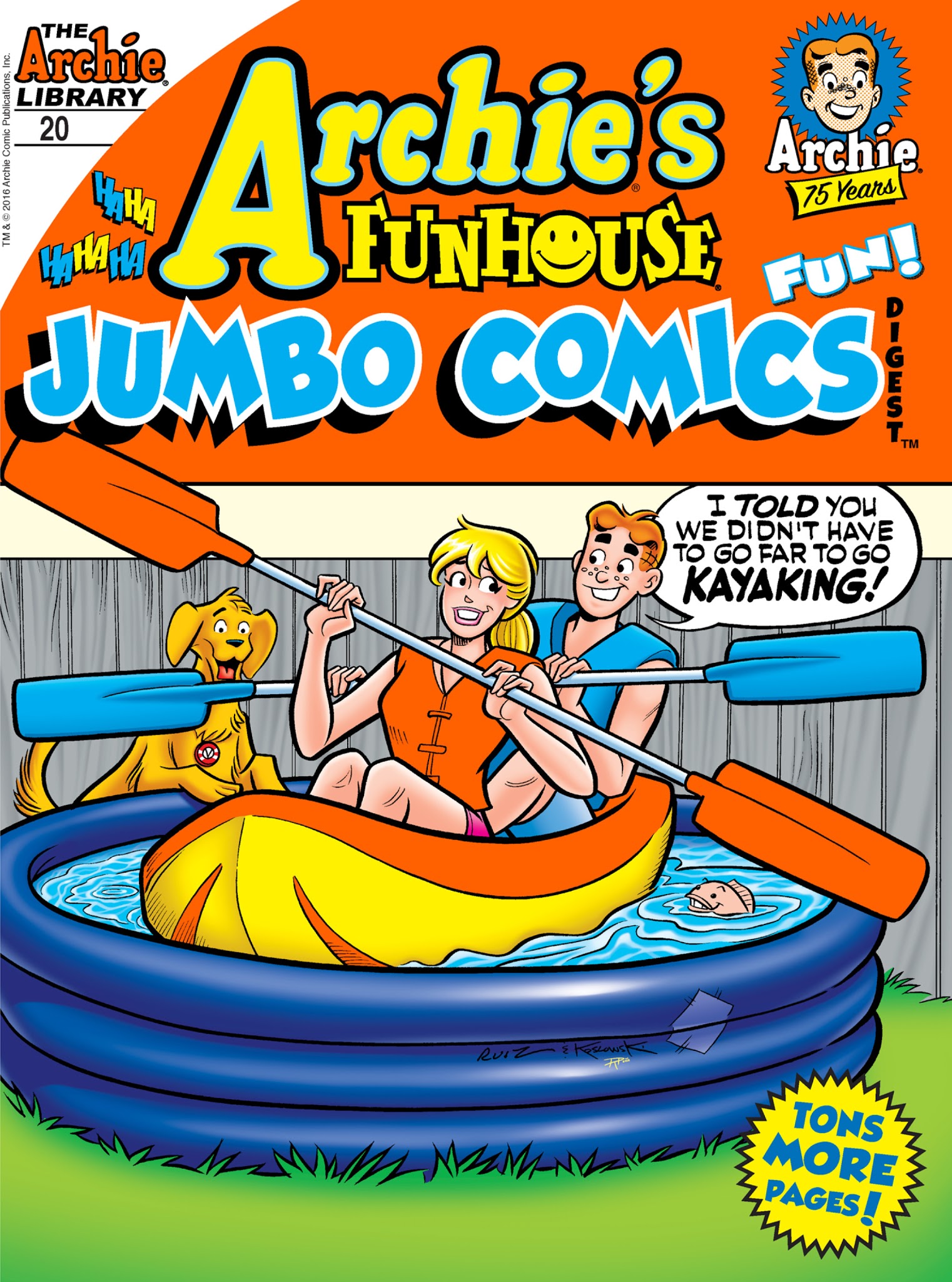 Read online Archie's Funhouse Double Digest comic -  Issue #20 - 1