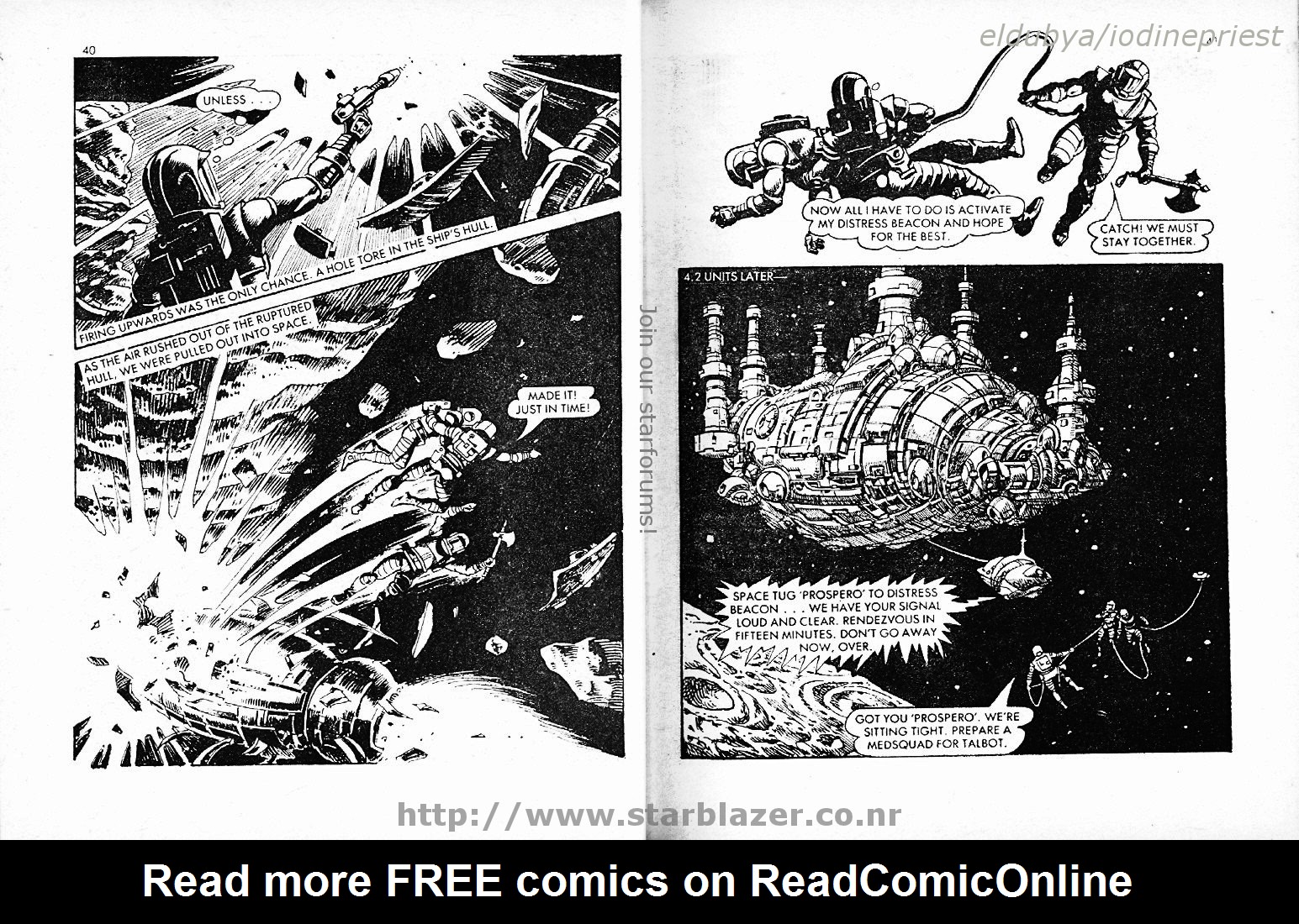 Read online Starblazer comic -  Issue #167 - 22