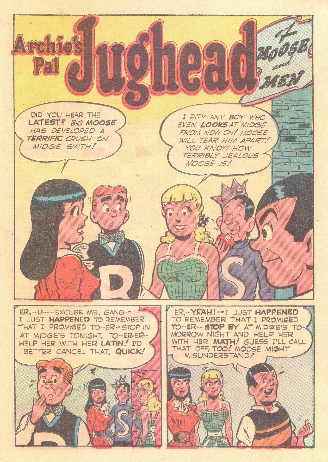 Read online Archie's Pal Jughead comic -  Issue #5 - 19