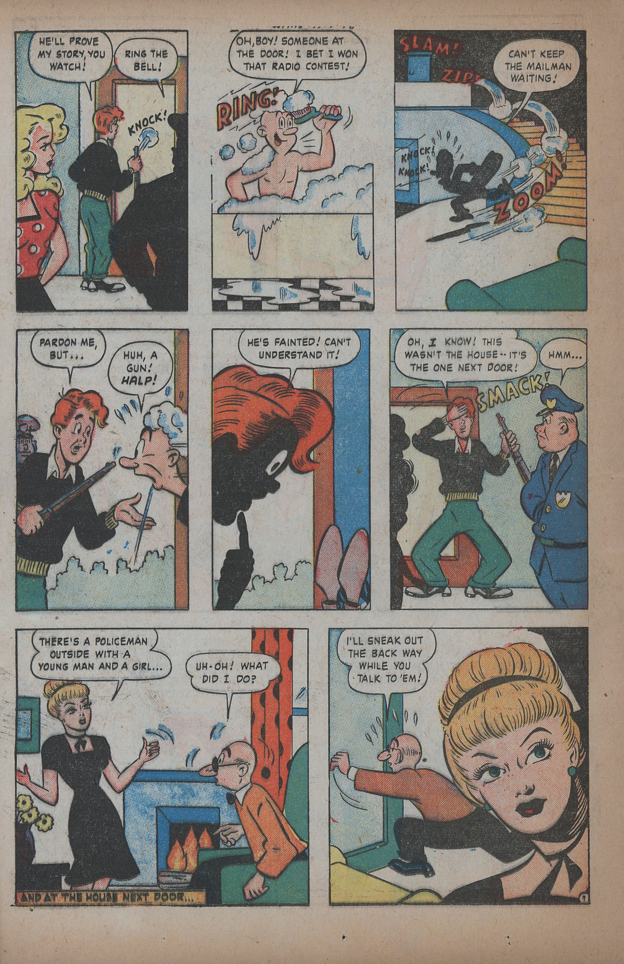 Read online Willie Comics (1946) comic -  Issue #17 - 18