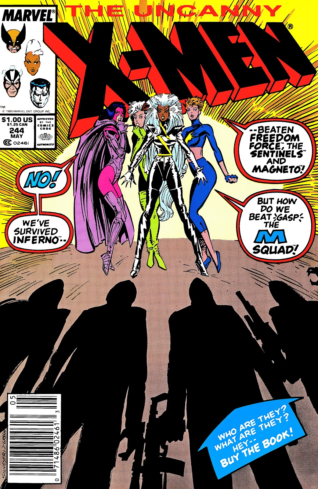 Uncanny X-Men (1963) issue 244 - Page 1