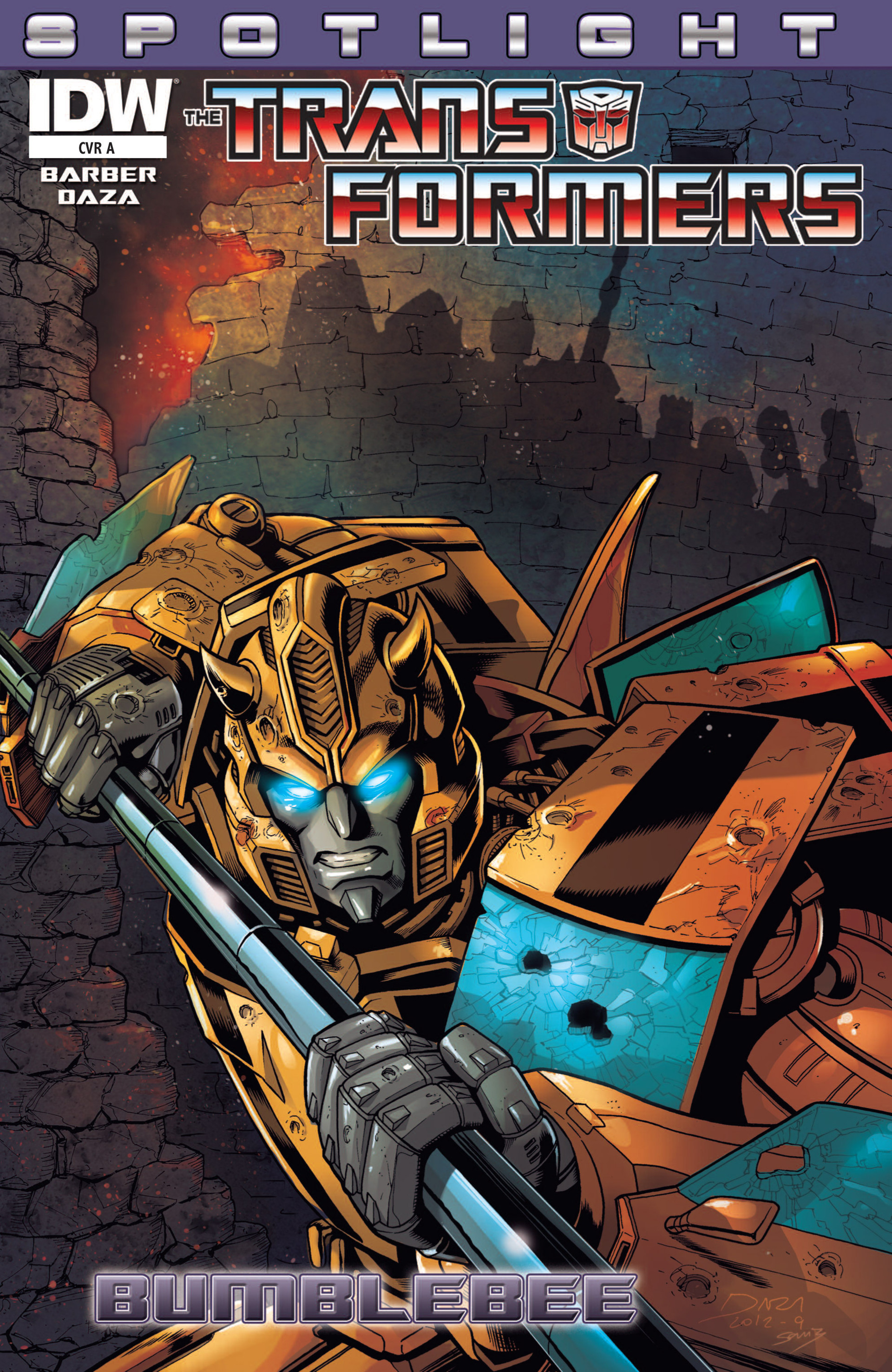 Read online The Transformers Spotlight: Bumblebee comic -  Issue # Full - 1