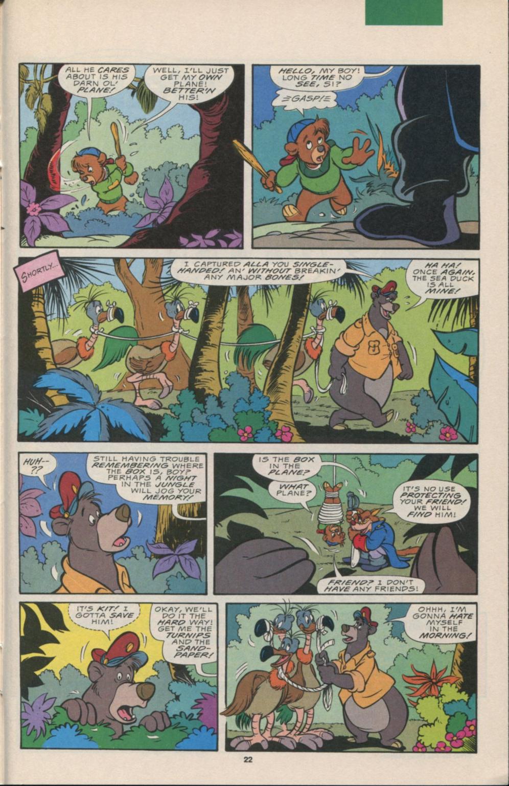 Disney's Tale Spin Limited Series: ''Take Off'' issue 1 - Page 23