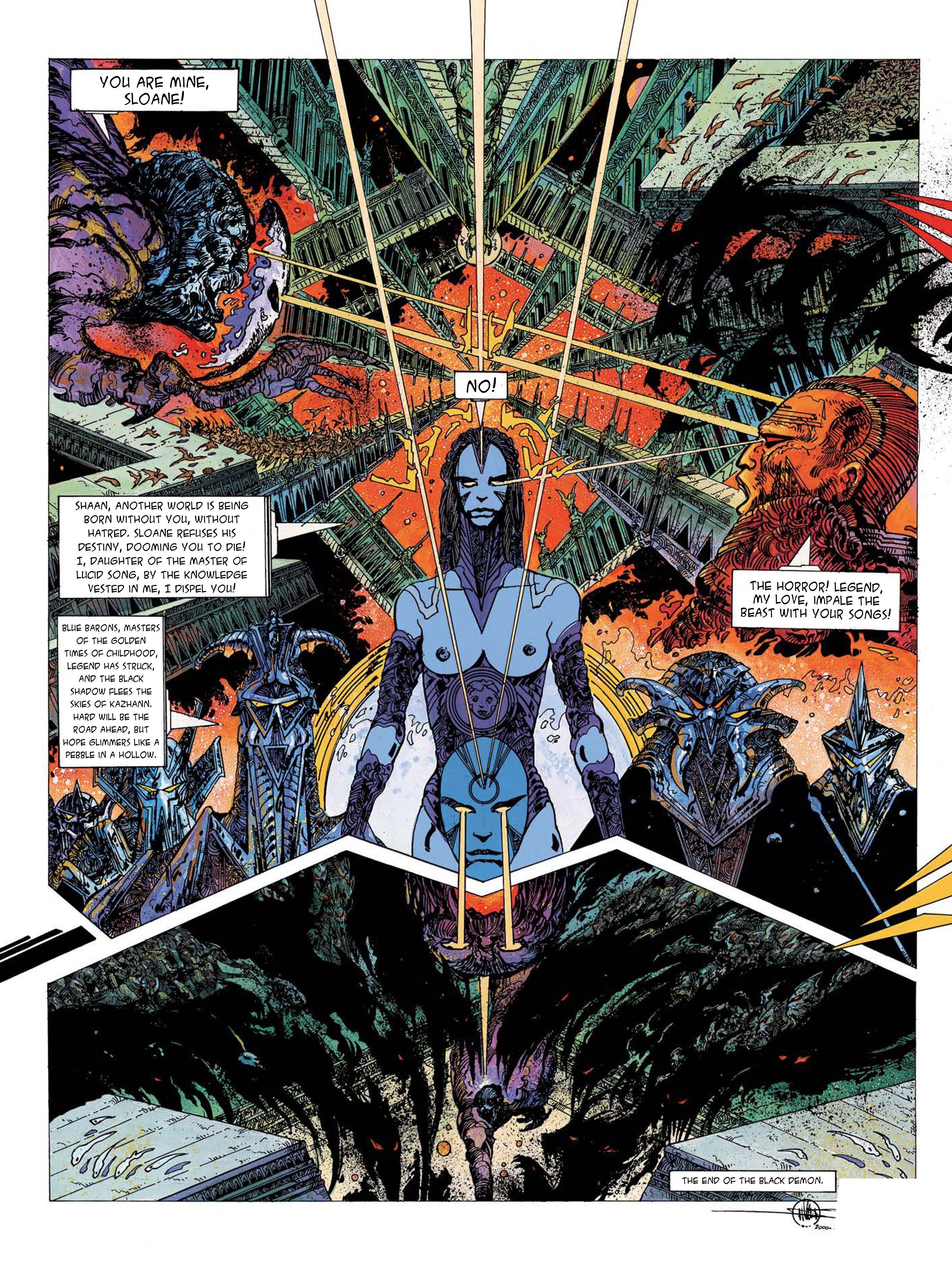 Read online Lone Sloane: Chaos comic -  Issue # Full - 54