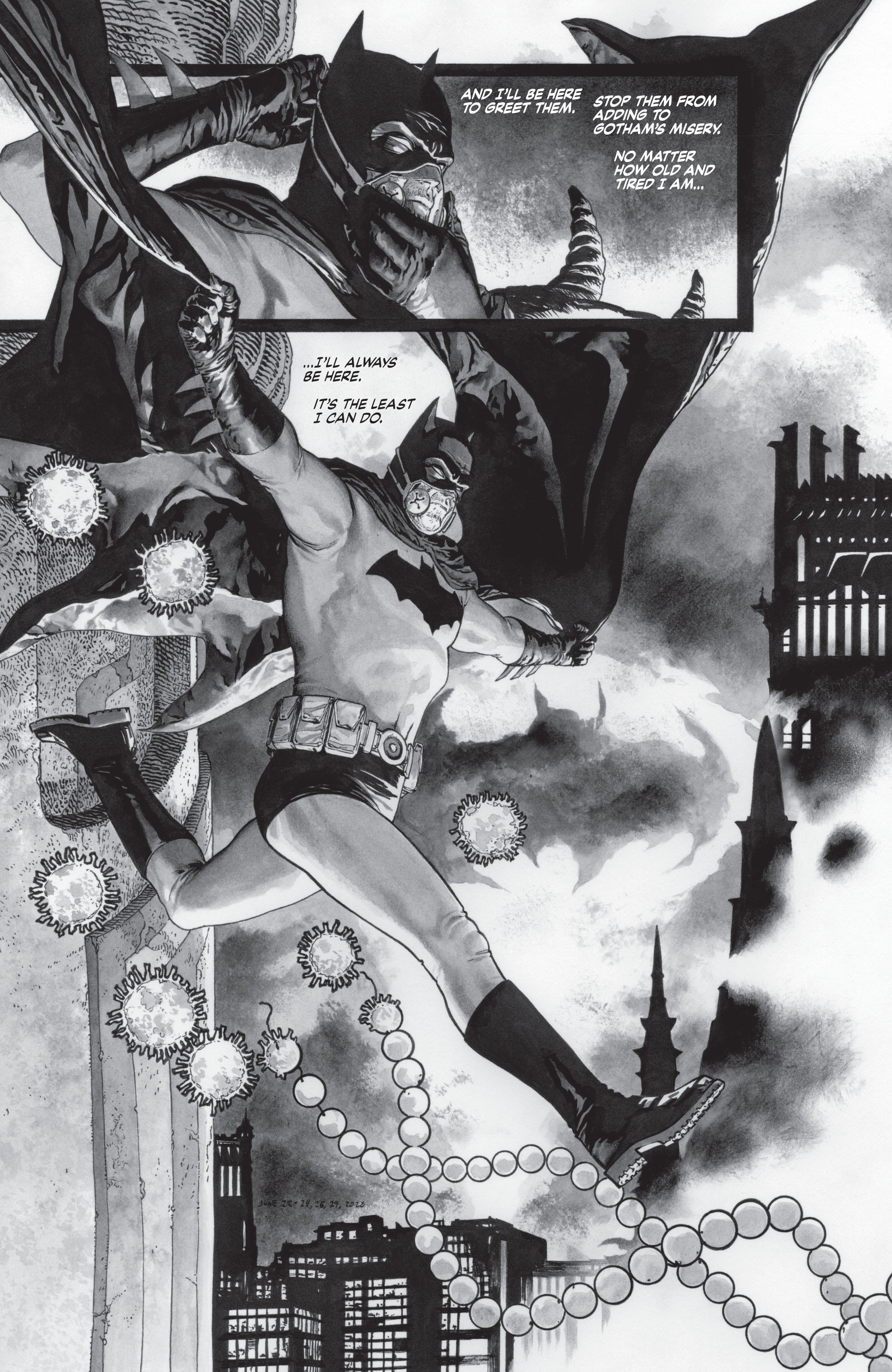 Read online Batman Black & White comic -  Issue #1 - 19