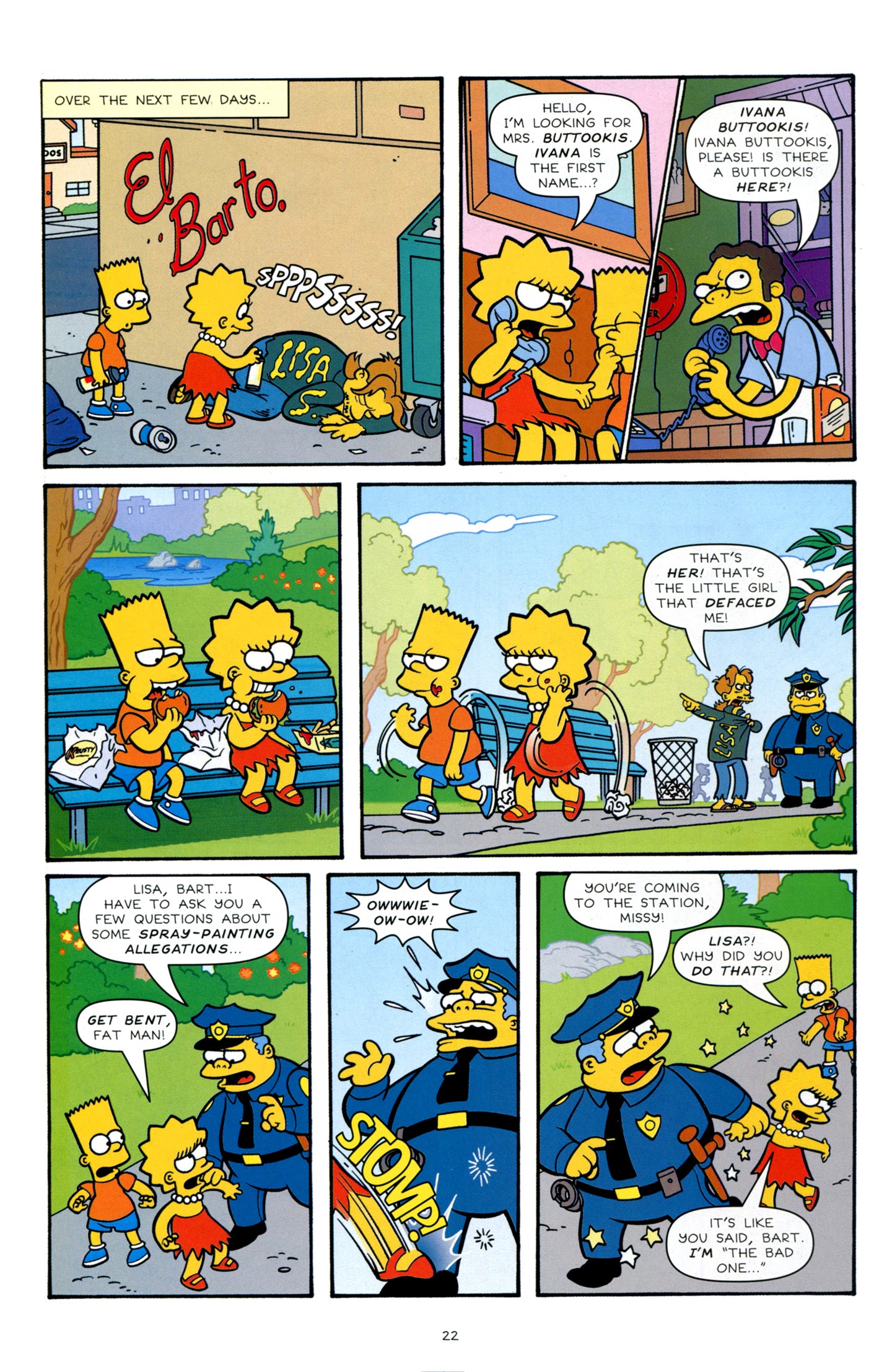 Read online Bart Simpson comic -  Issue #66 - 24