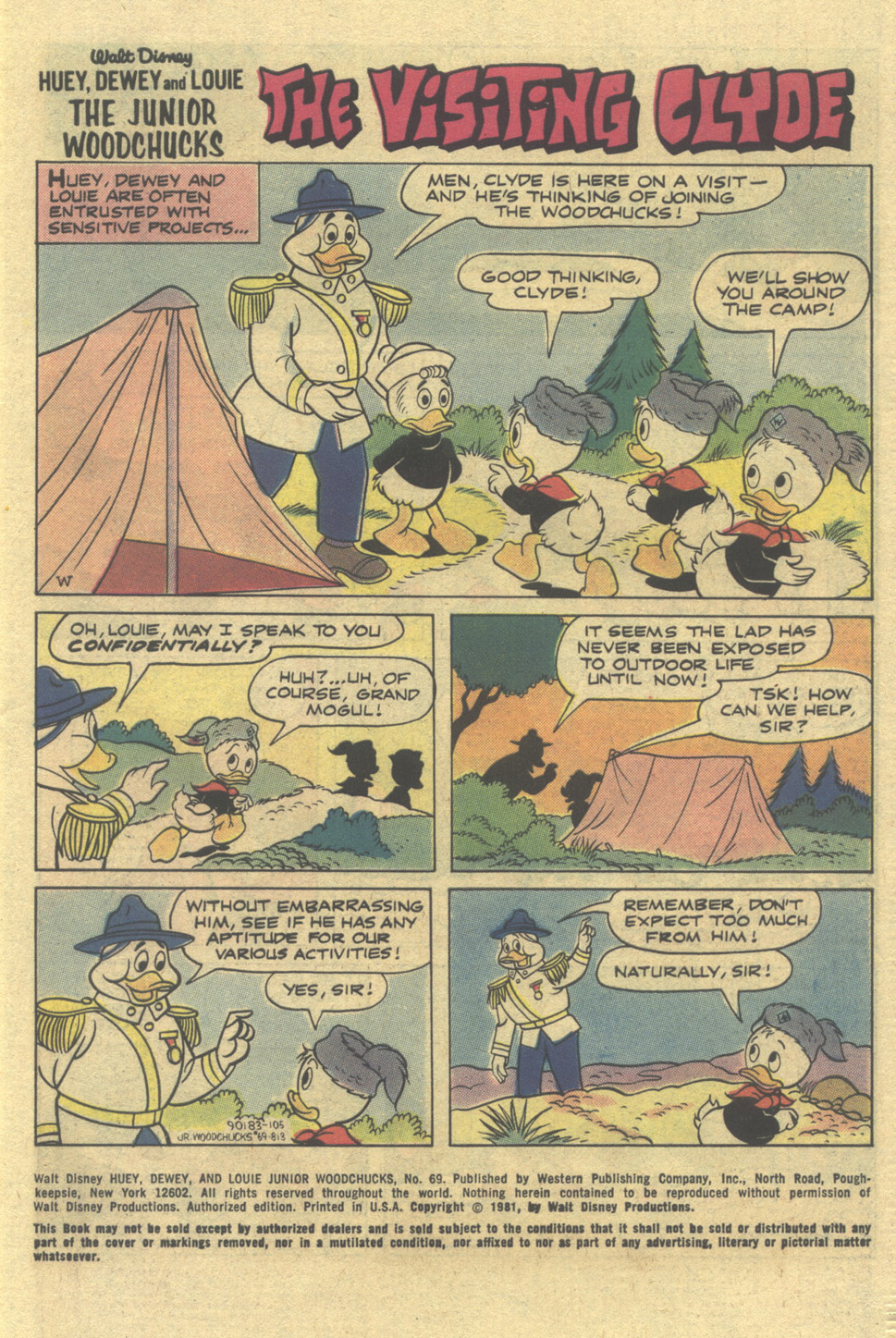 Read online Huey, Dewey, and Louie Junior Woodchucks comic -  Issue #69 - 3
