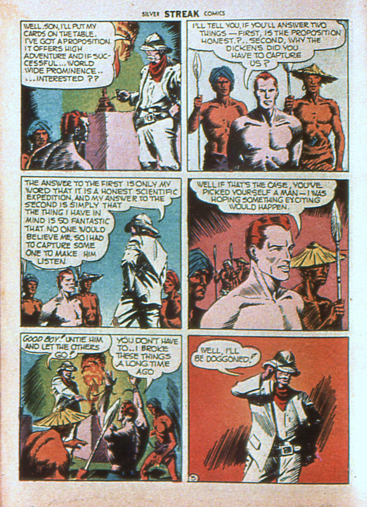 Read online Silver Streak Comics comic -  Issue #2 - 32