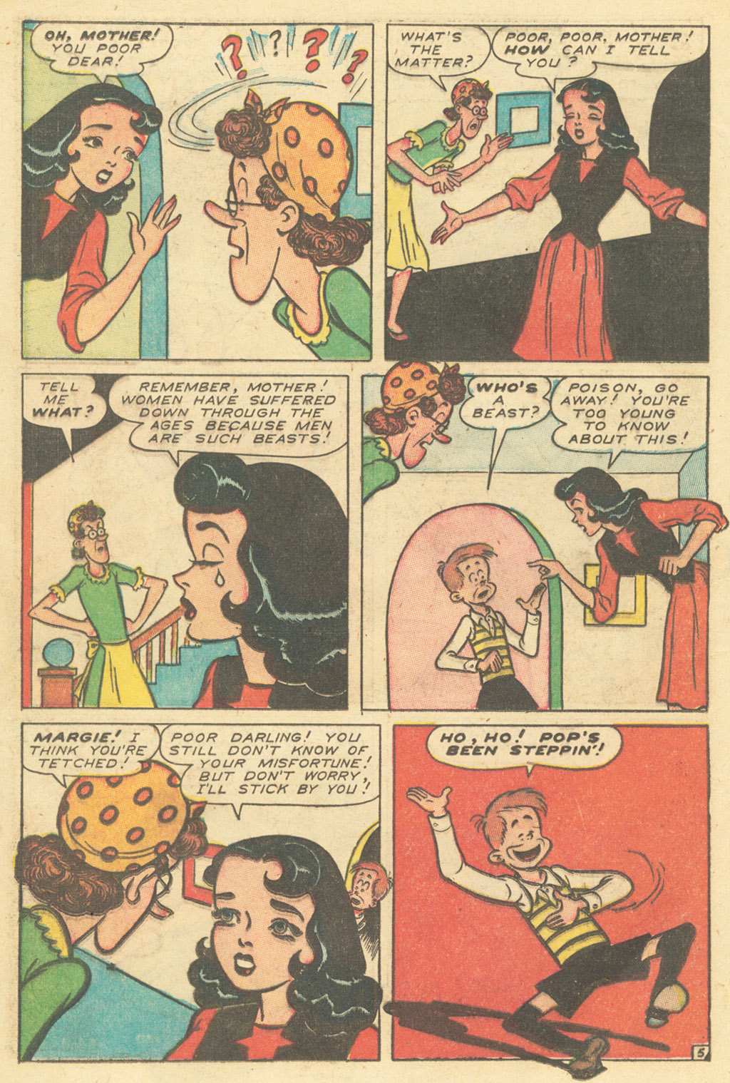 Read online Margie Comics comic -  Issue #38 - 18