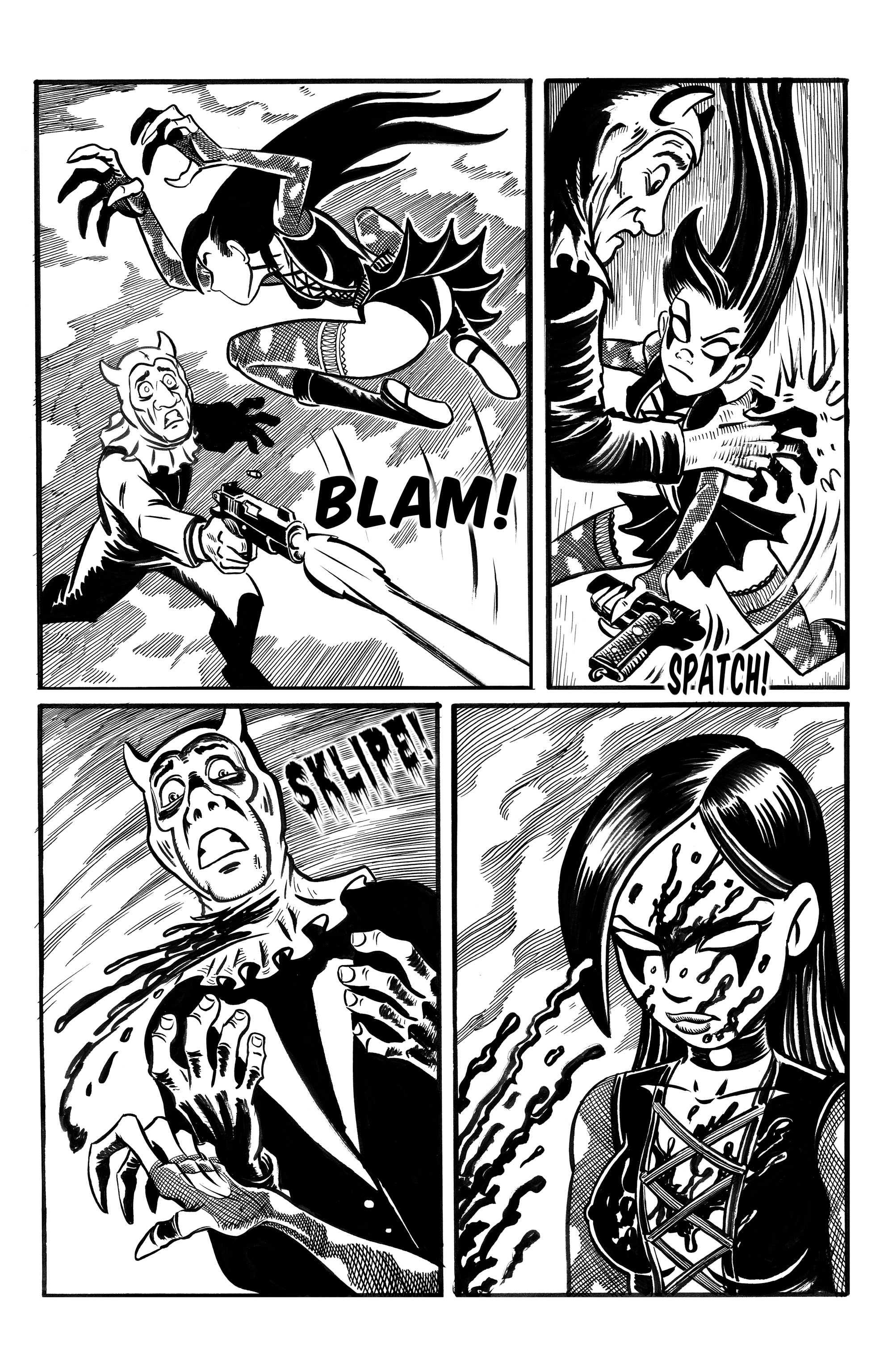 Read online Wulf and Batsy: Magnum Orgus comic -  Issue #6 - 12
