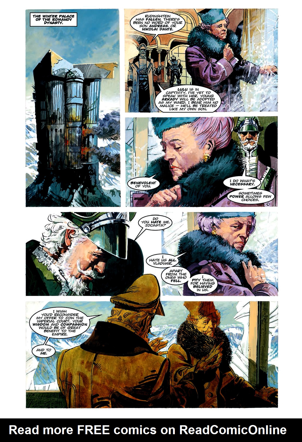 Read online Nikolai Dante comic -  Issue # TPB 5 - 120