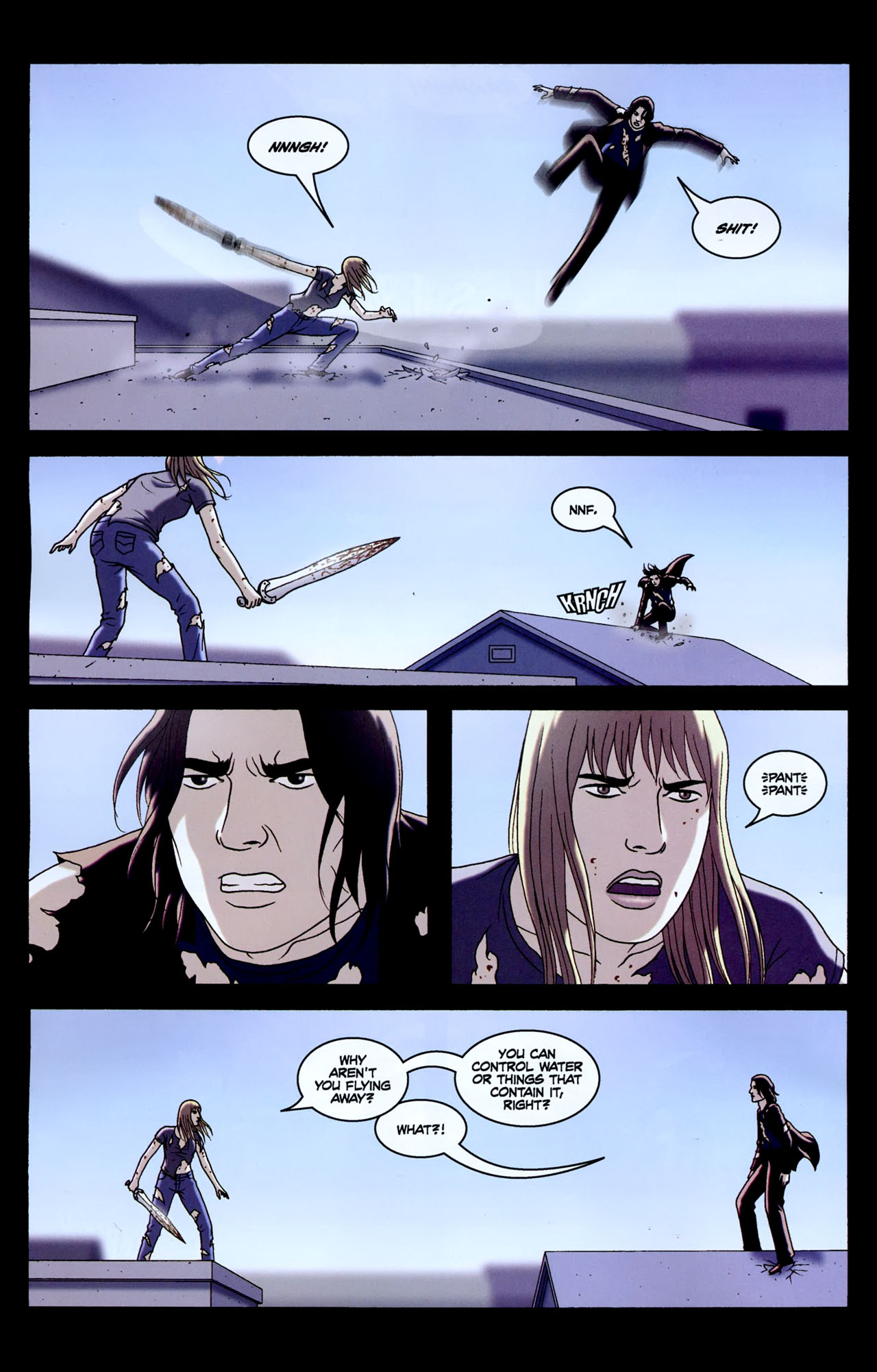 Read online The Sword comic -  Issue #10 - 22