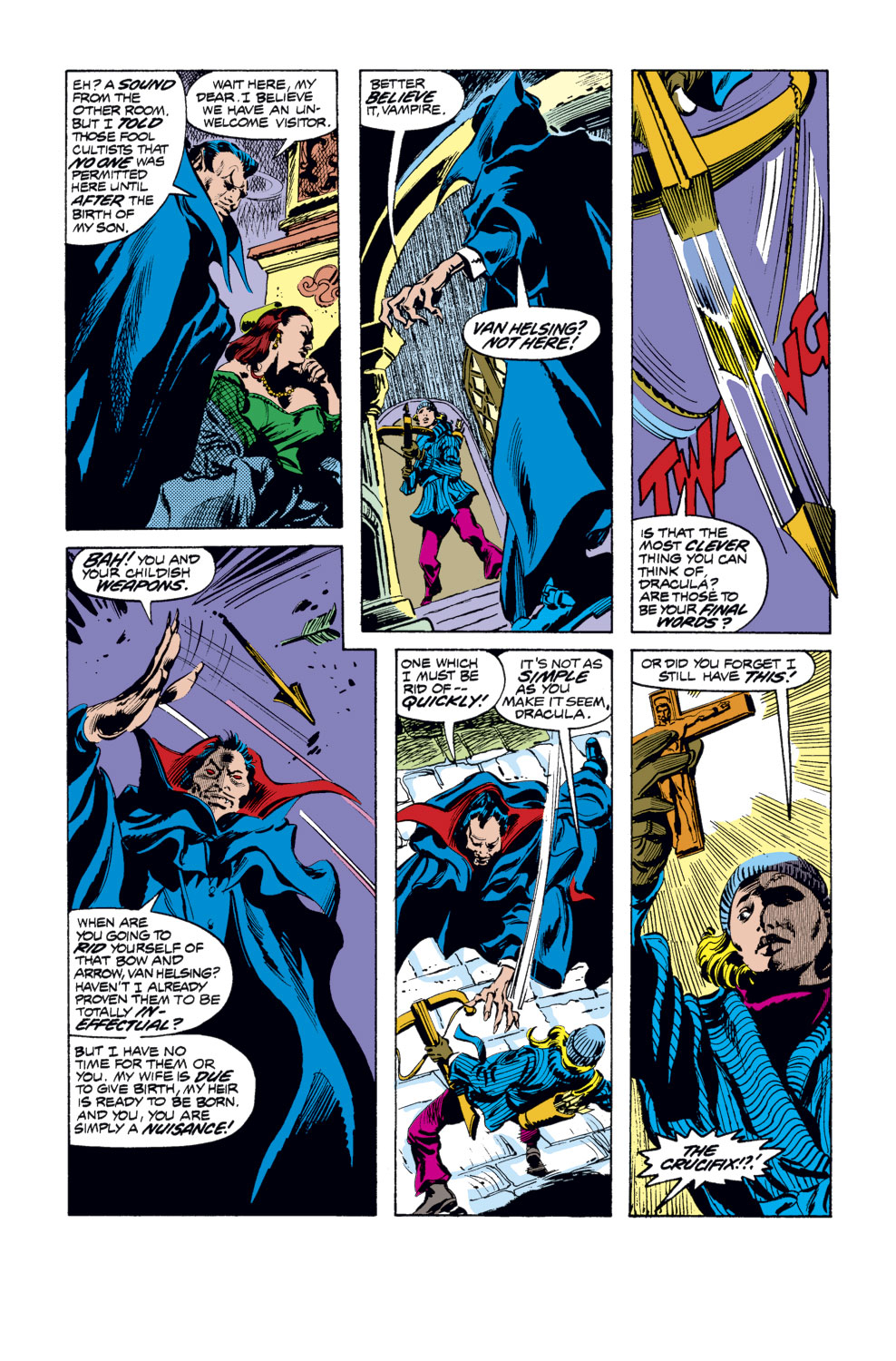 Read online Tomb of Dracula (1972) comic -  Issue #54 - 10