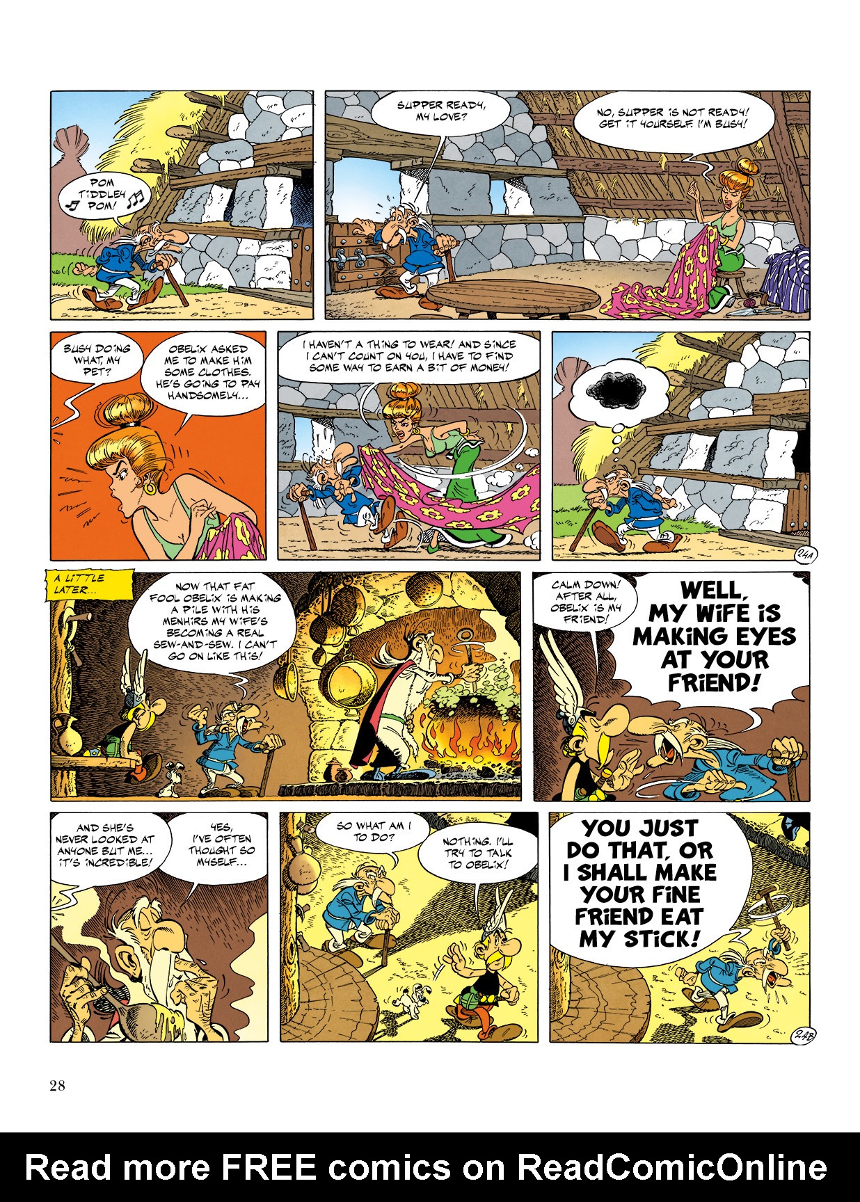 Read online Asterix comic -  Issue #23 - 29