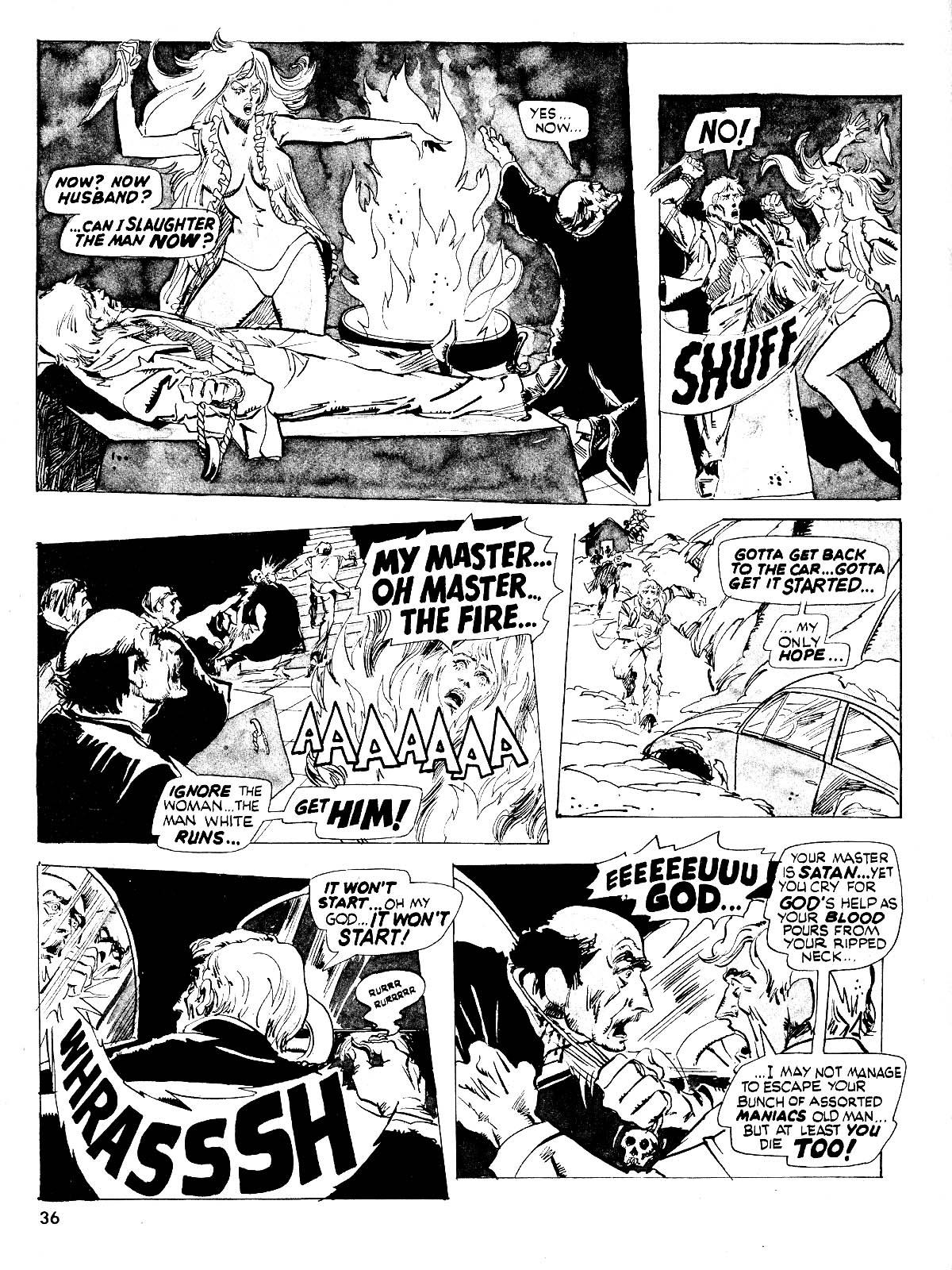 Read online Nightmare (1970) comic -  Issue #11 - 36